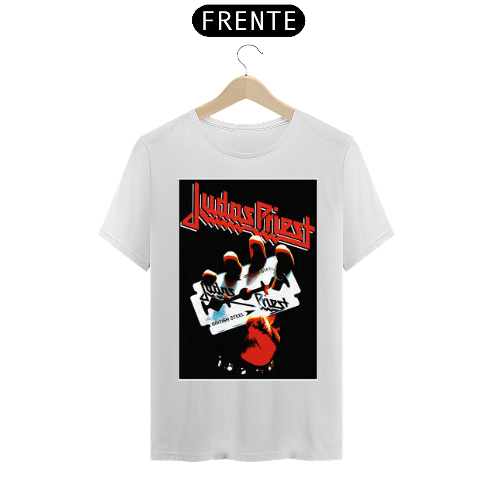 Nome do produto: Camiseta judas priest 1