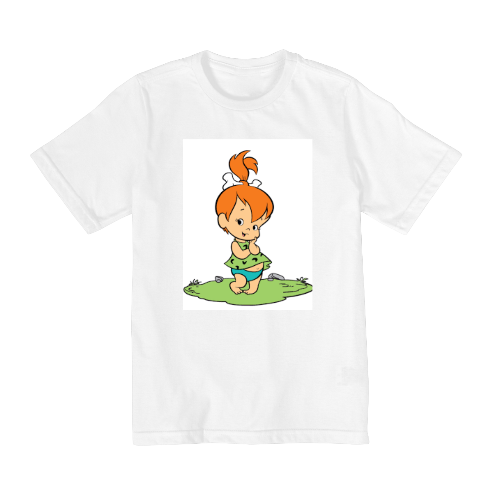 Nome do produto: camiseta infantil pedrita