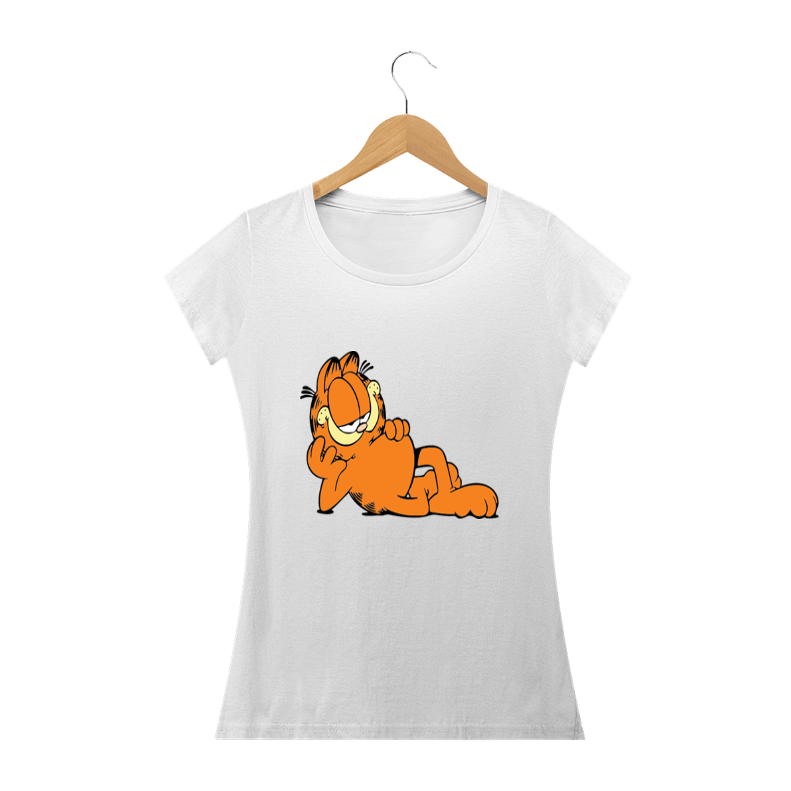 Nome do produto: camiseta feminina garfield 