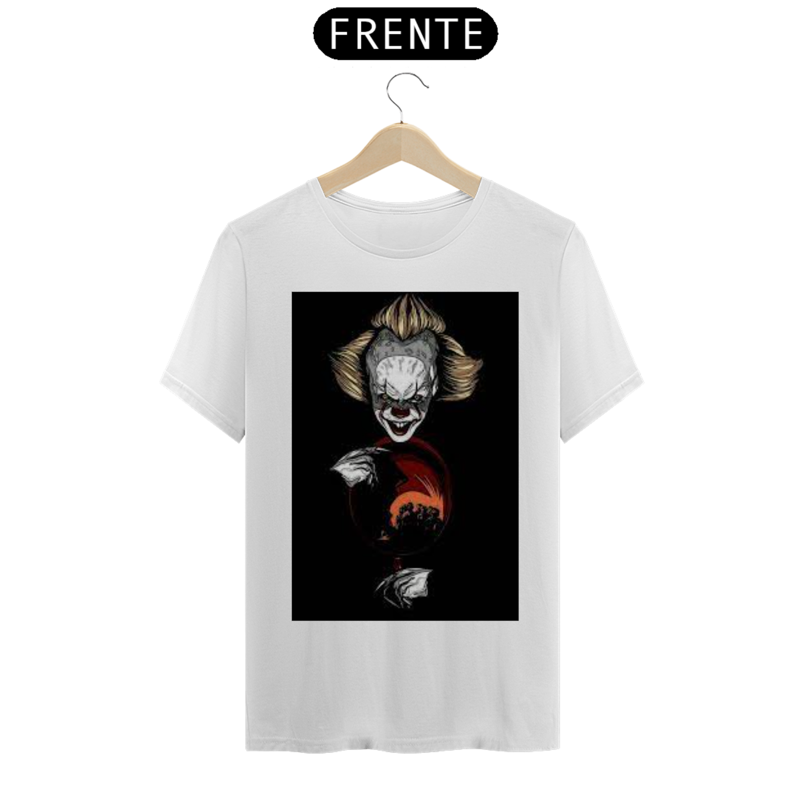 Nome do produto: camiseta masculina  IT a coisa 