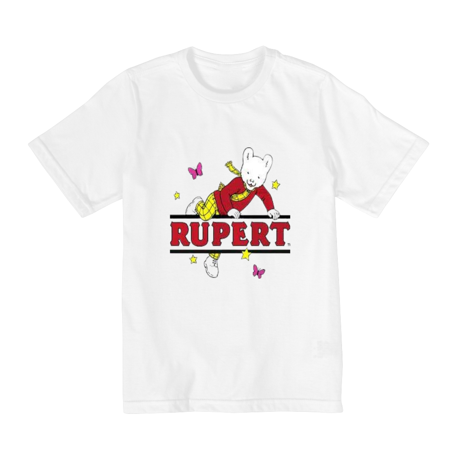 Nome do produto: camiseta infantil ursinho rupert 
