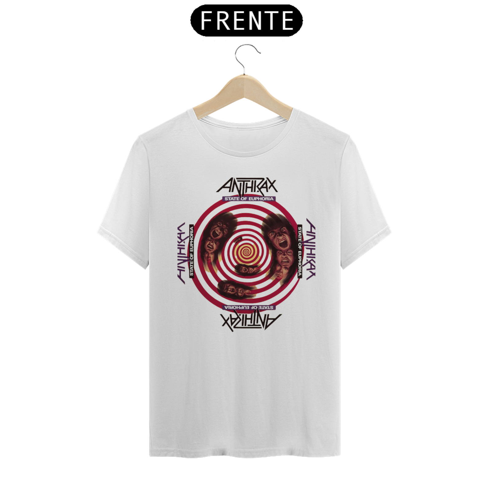 Nome do produto: camiseta anthrax 