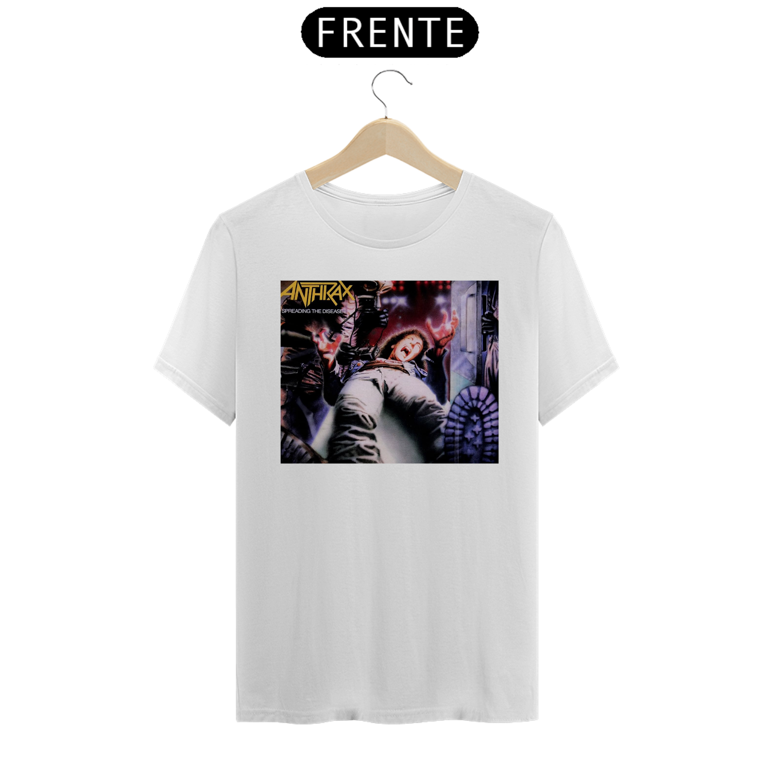 Nome do produto: camiseta anthrax 