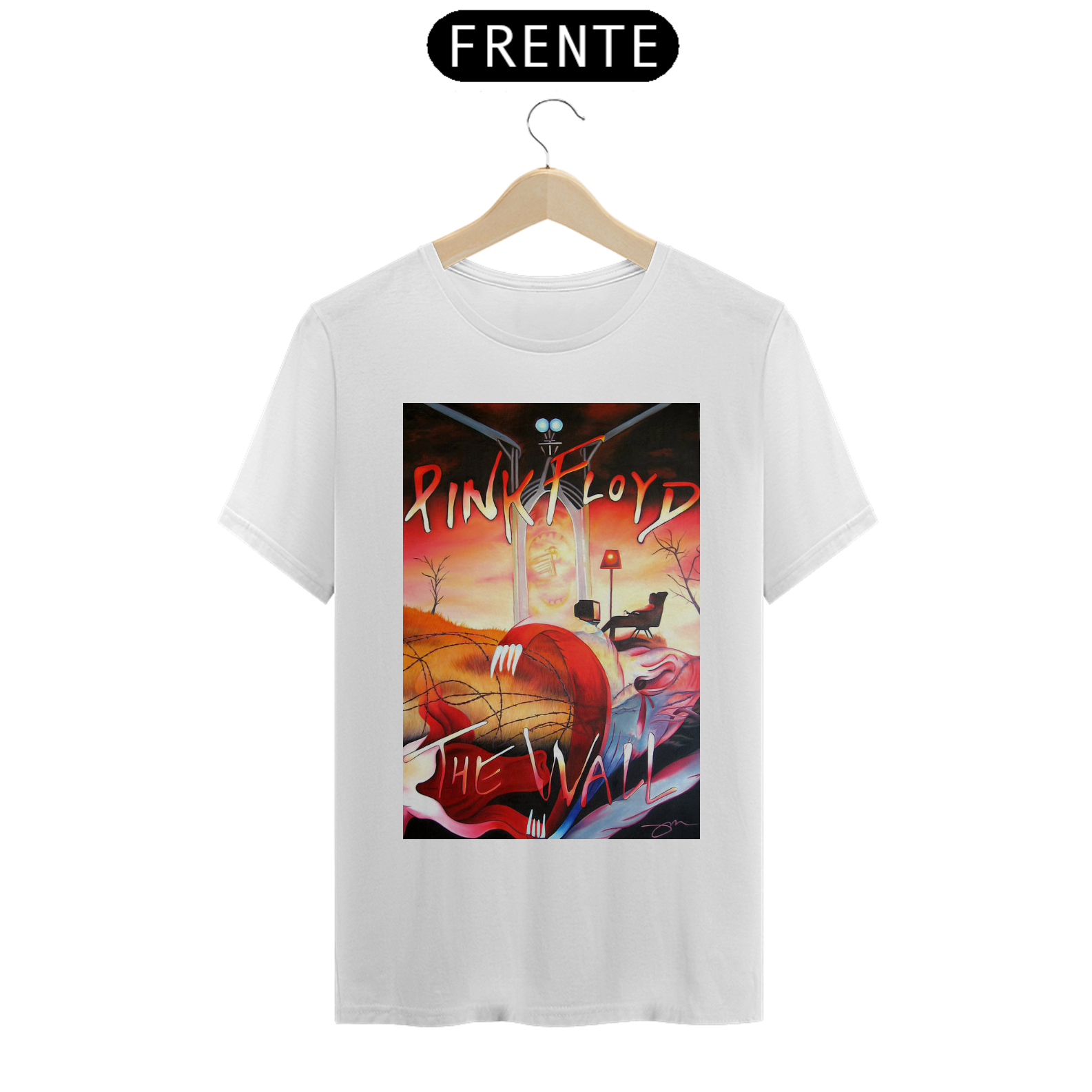 Nome do produto: Camiseta Classic Pink Floyd