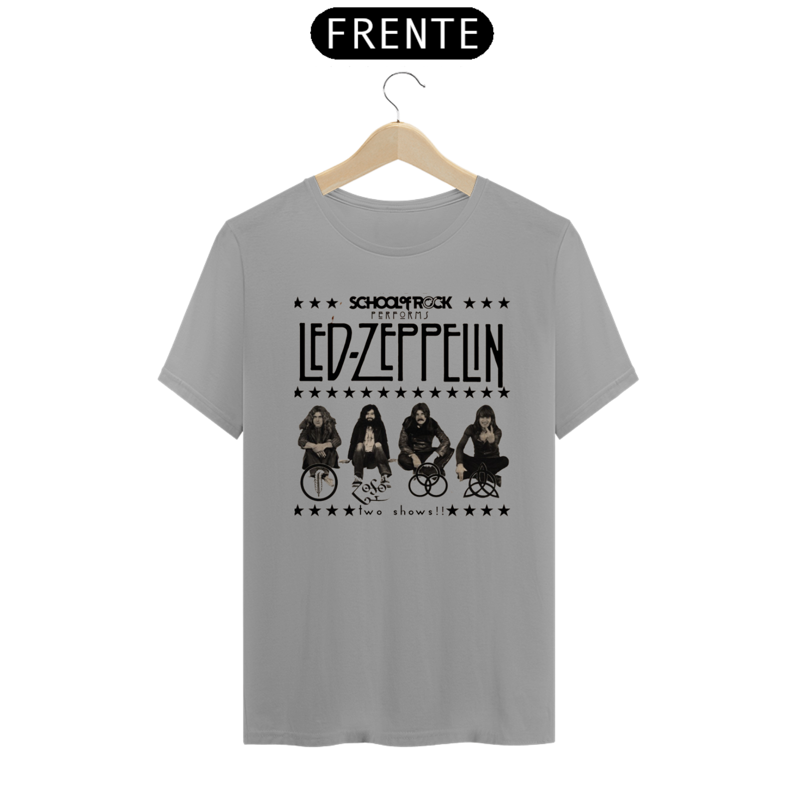 Nome do produto: Camiseta Quality Led zeppelin