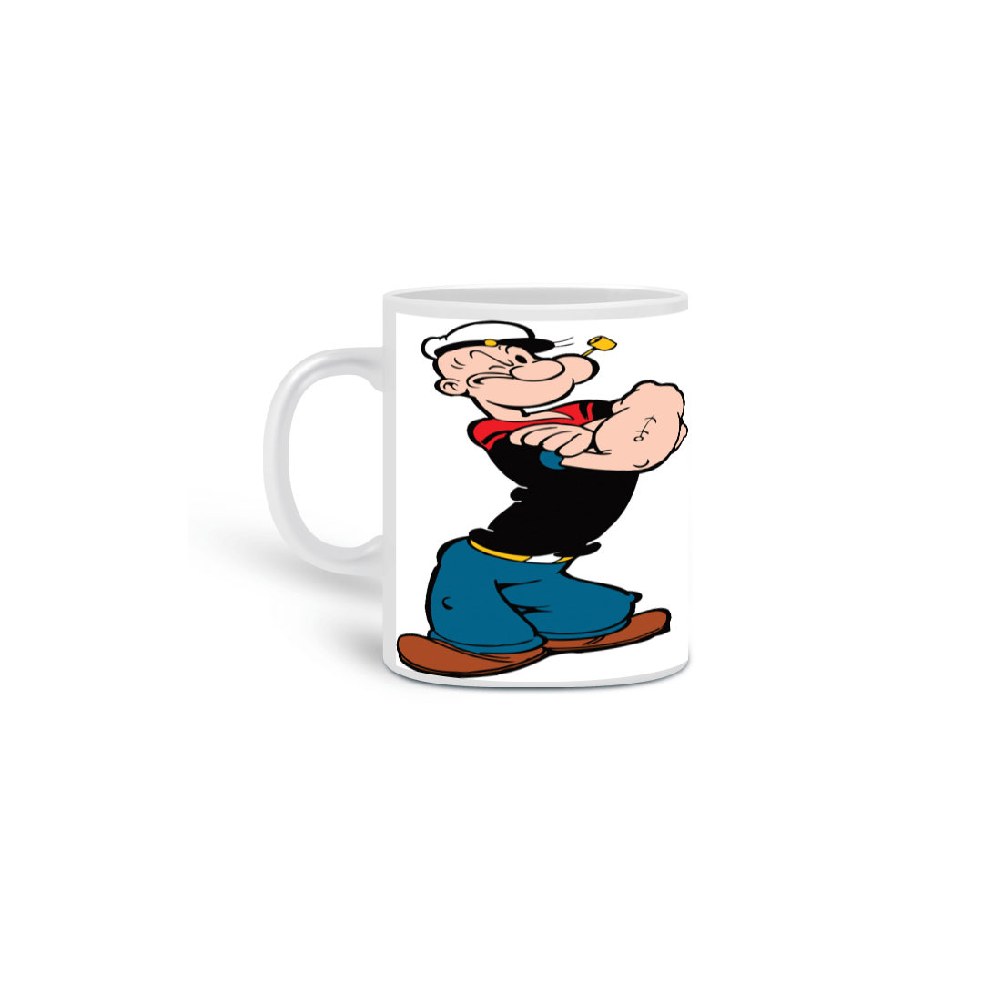 Nome do produto: caneca popeye e brutus