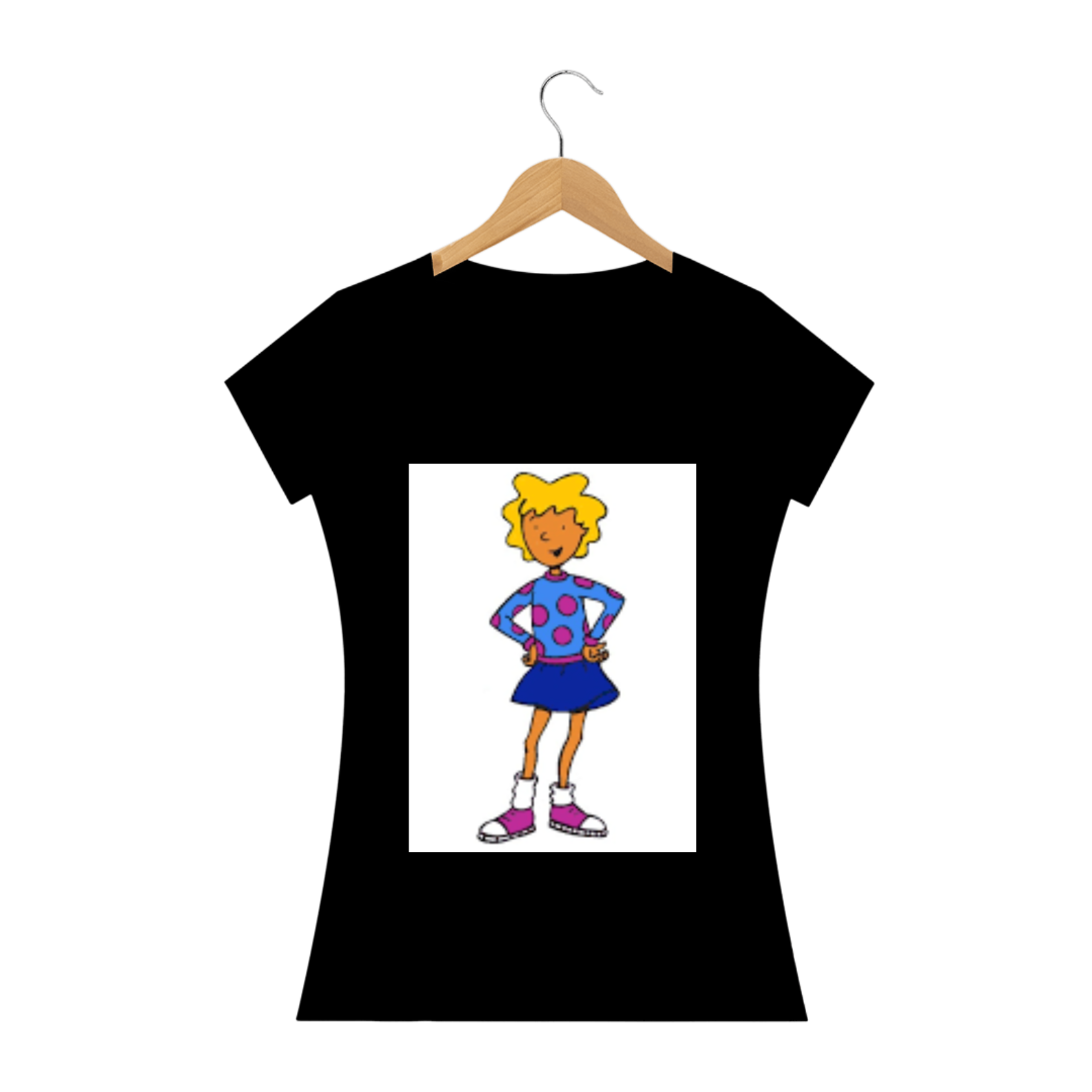 Nome do produto: camiseta feminina  pati maionese 
