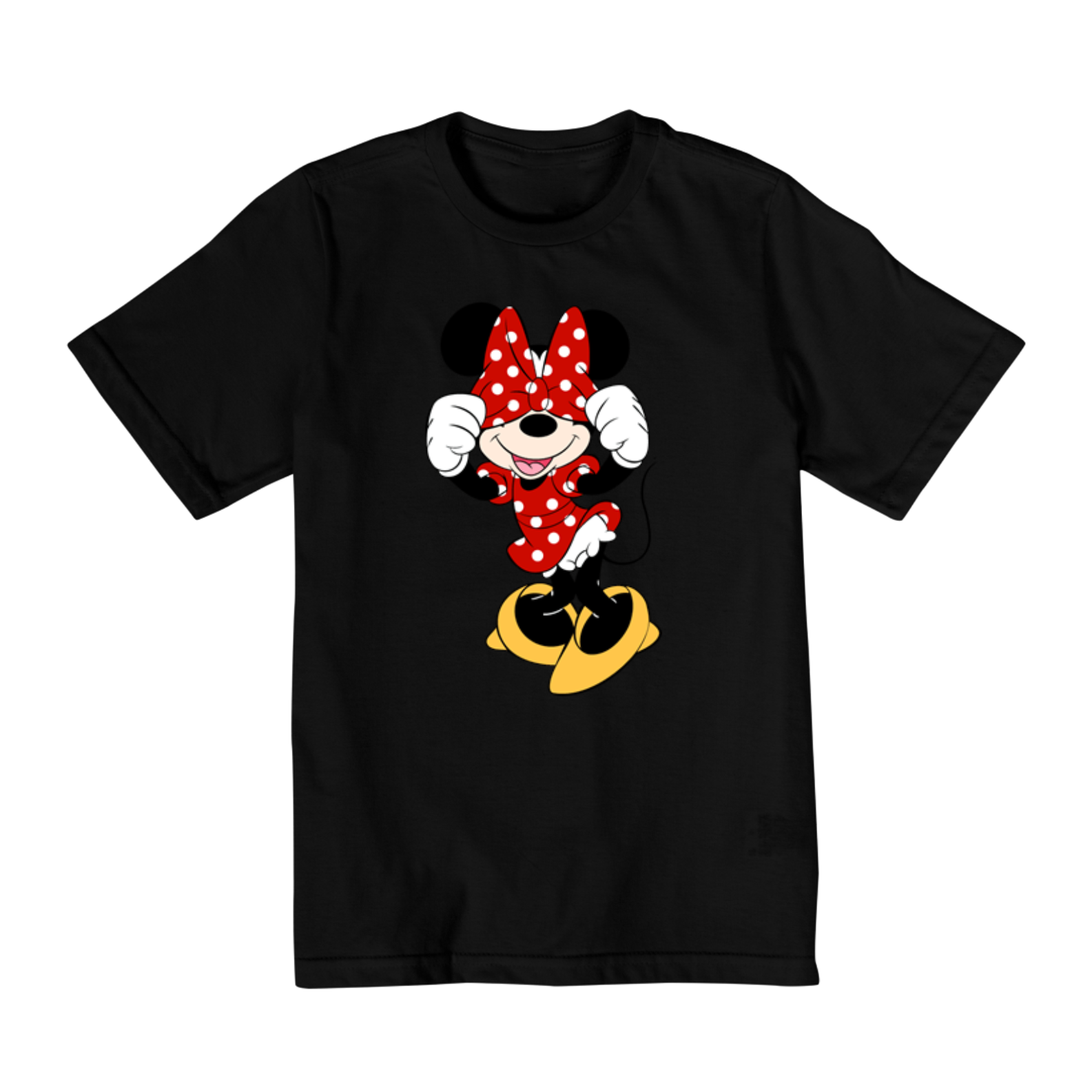 Nome do produto: camiseta infantil minnie  