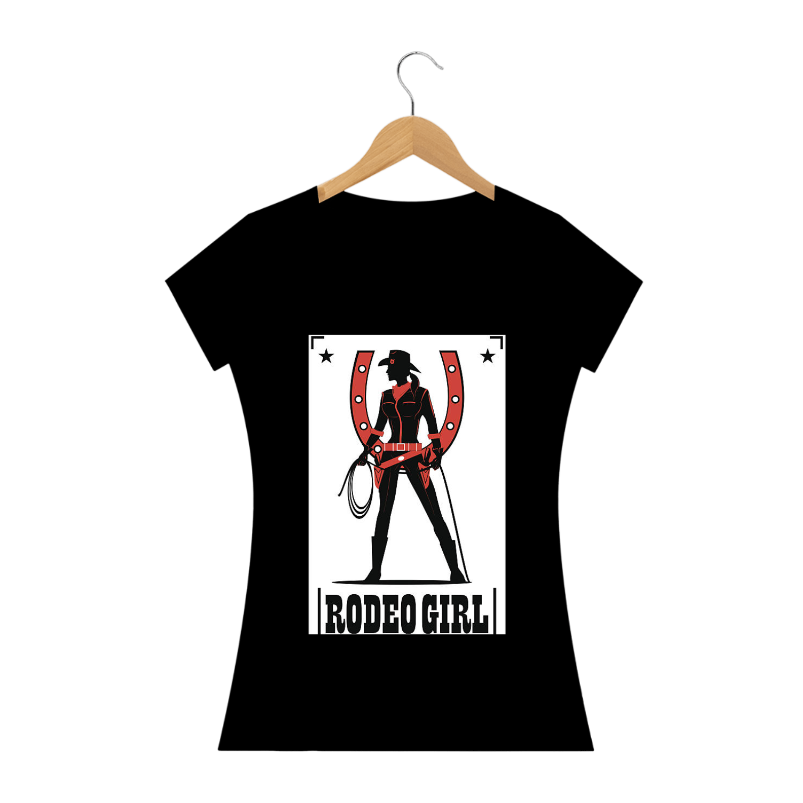 Nome do produto: camiseta feminina country 