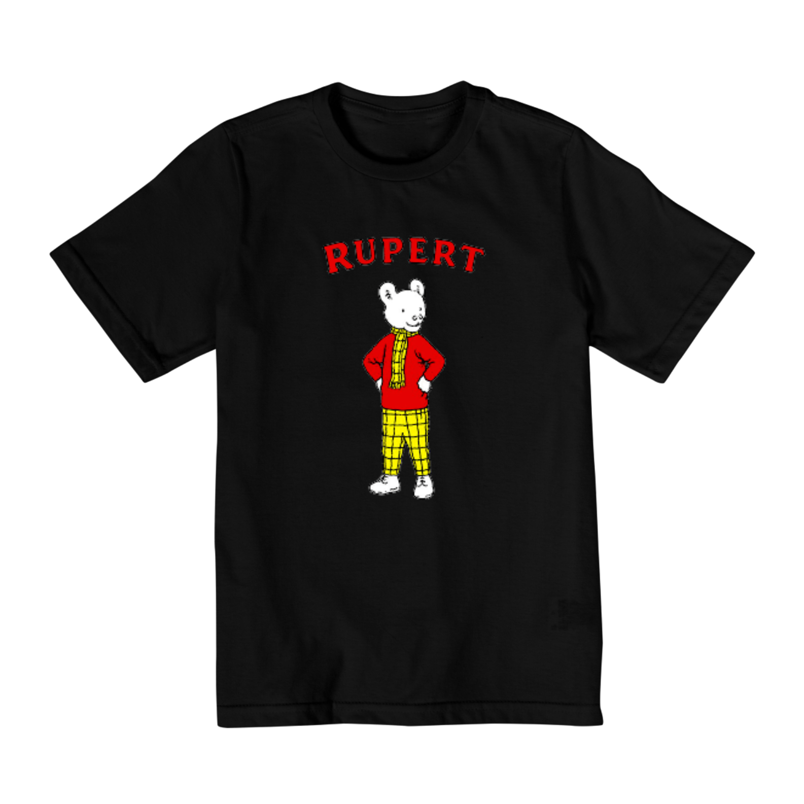Nome do produto: camiseta infantil ursinho rupert