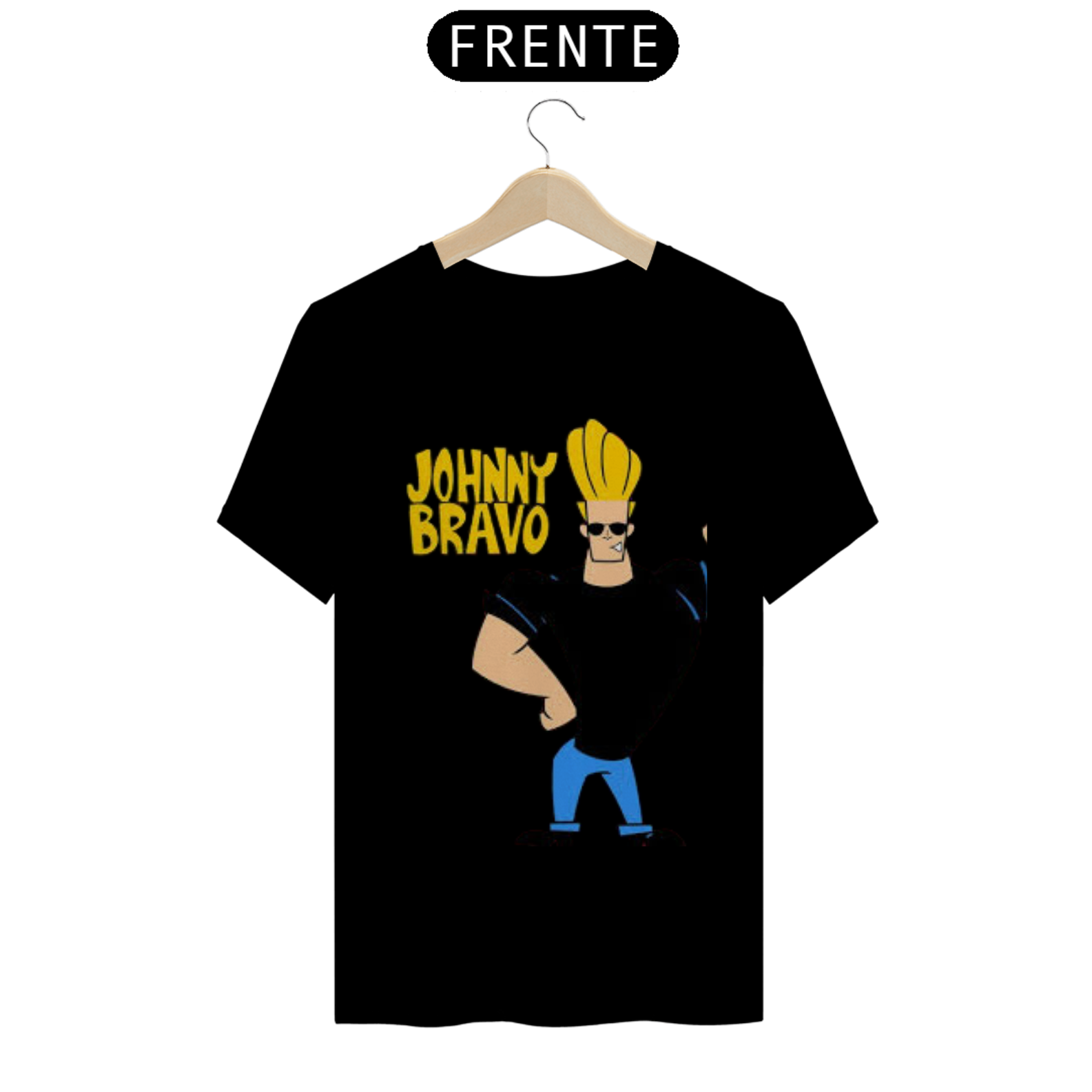 Nome do produto: camiseta masculina johnny bravo