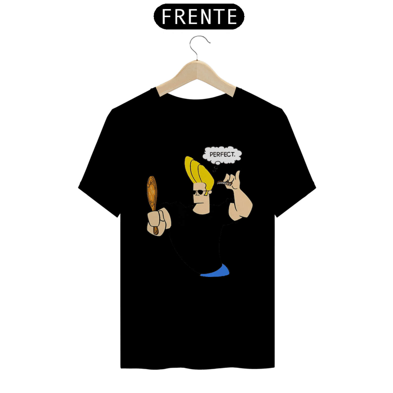 Nome do produto: camiseta masculina johnny bravo