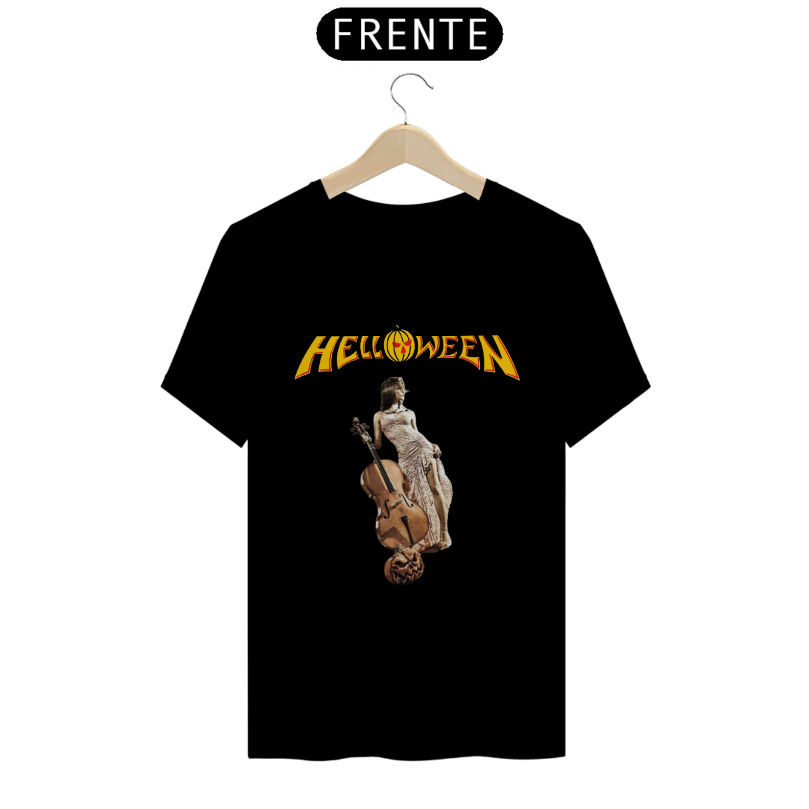 Nome do produto: camiseta helloween 