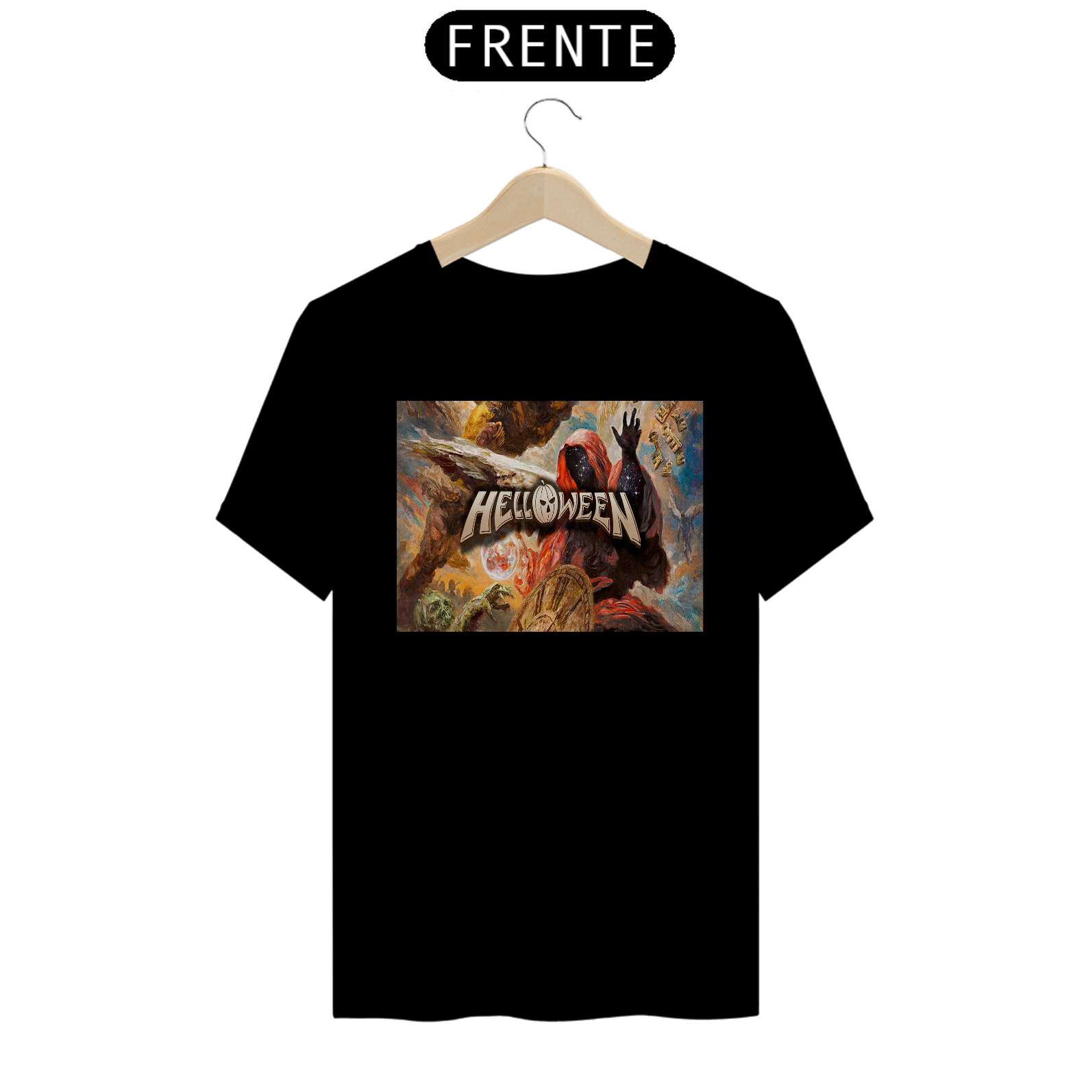 Nome do produto: camiseta helloween