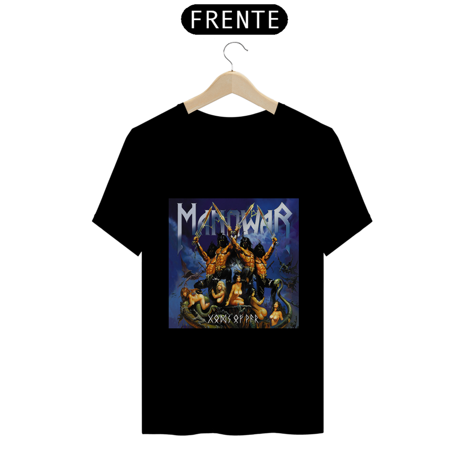 Nome do produto: camiseta manowar