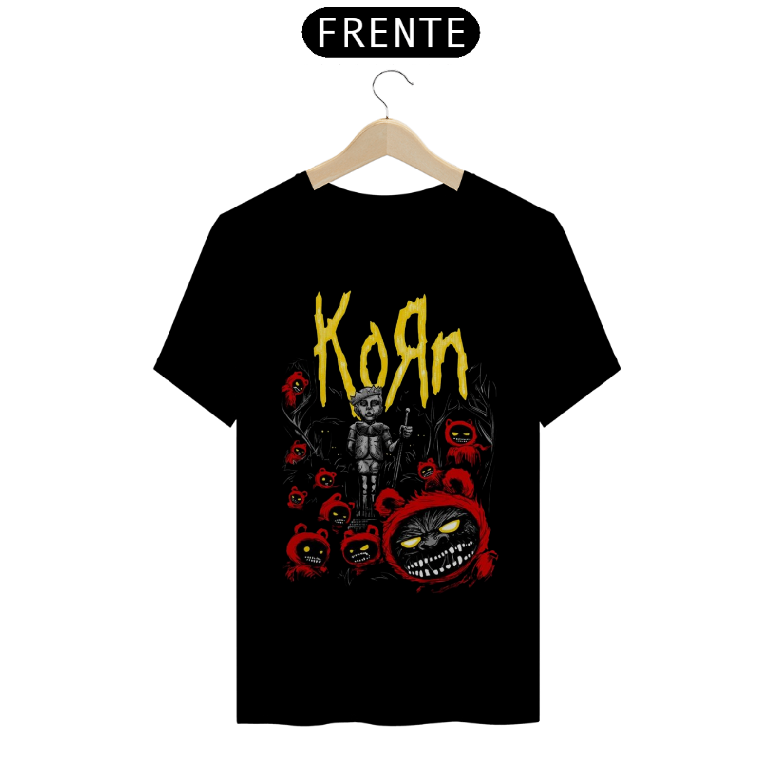 Nome do produto: Camiseta Quality Korn
