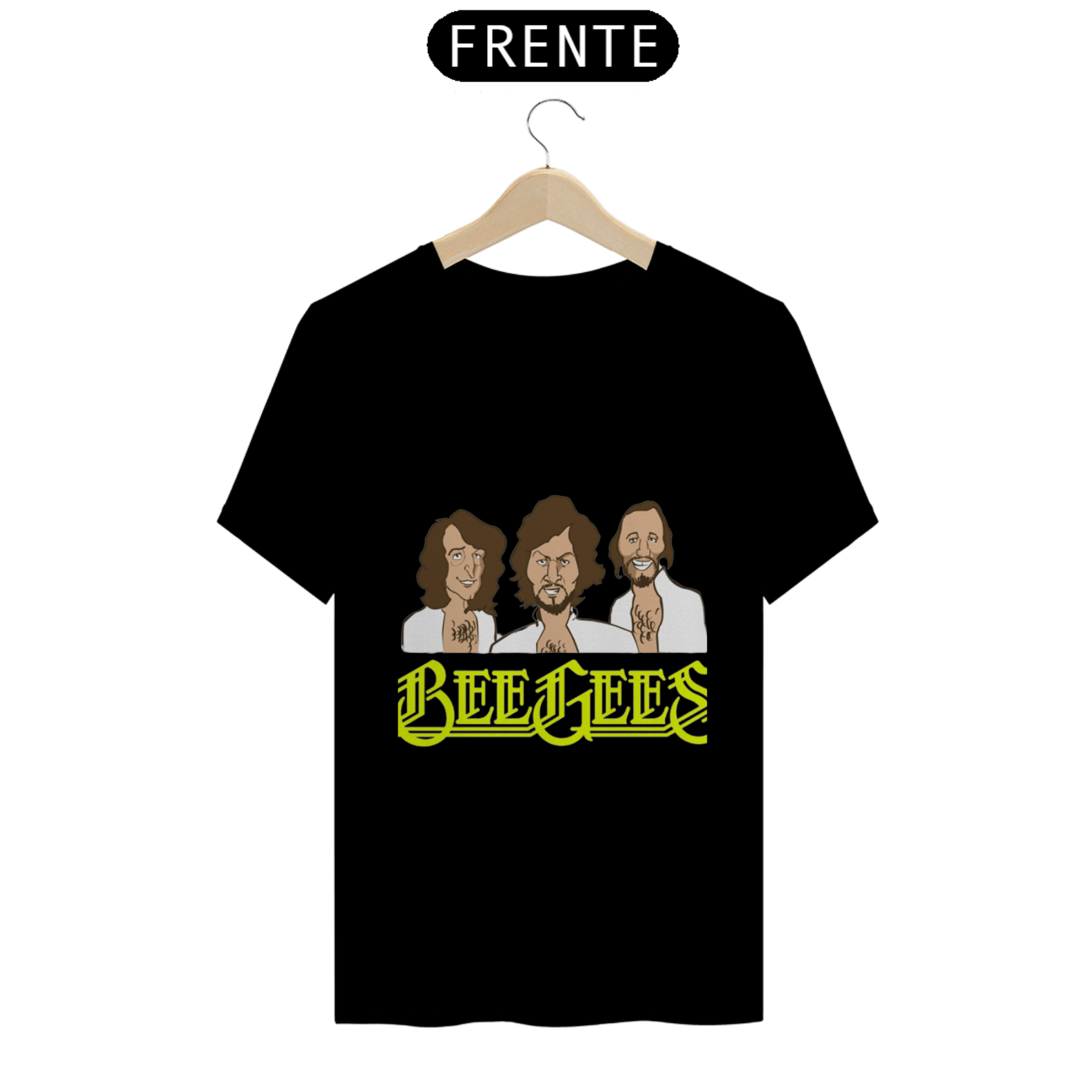 Nome do produto: Camiseta Quality Bee gees
