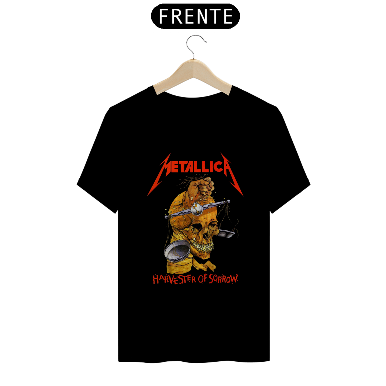 Nome do produto: Camiseta quality Metallica 