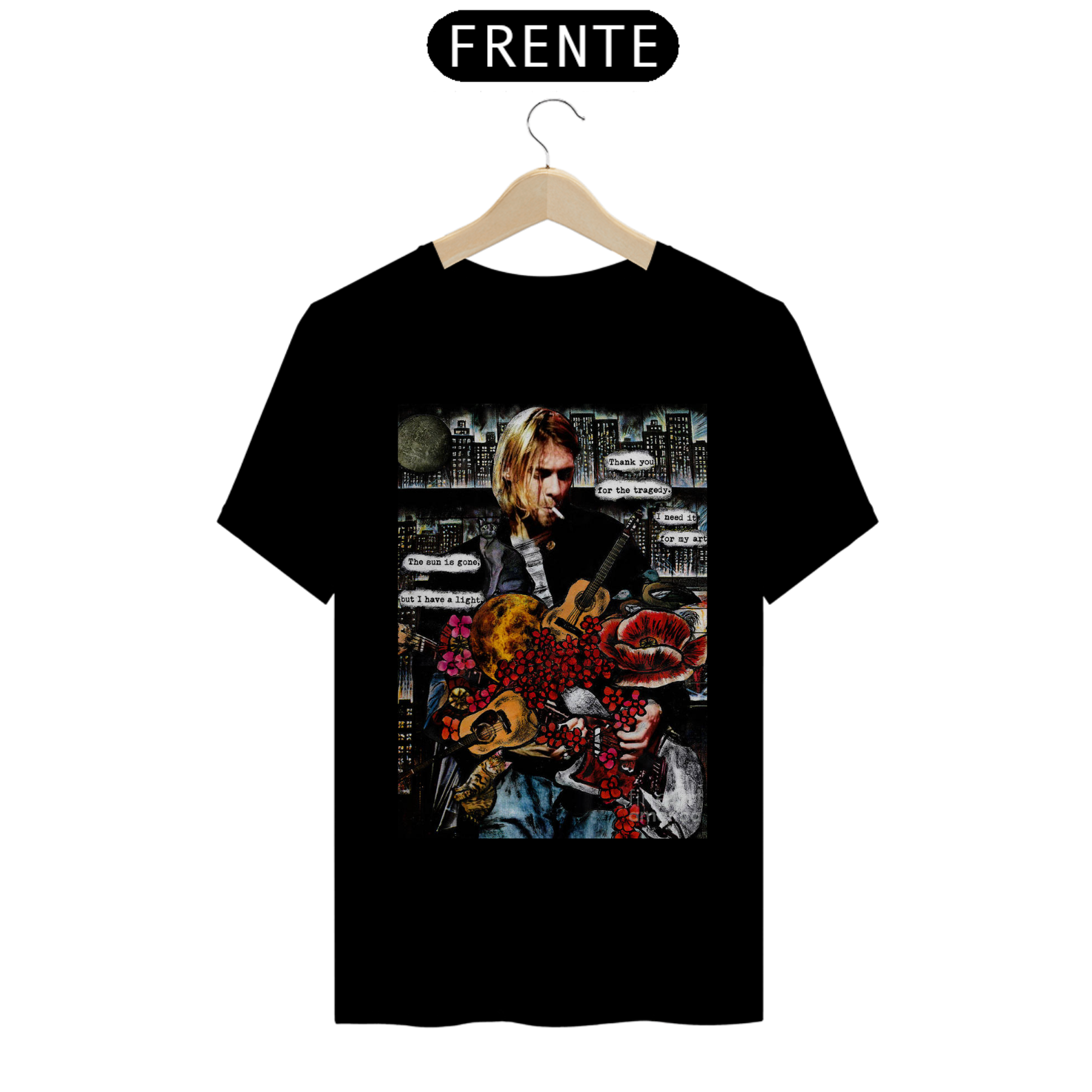 Nome do produto: Camiseta quality Nirvana