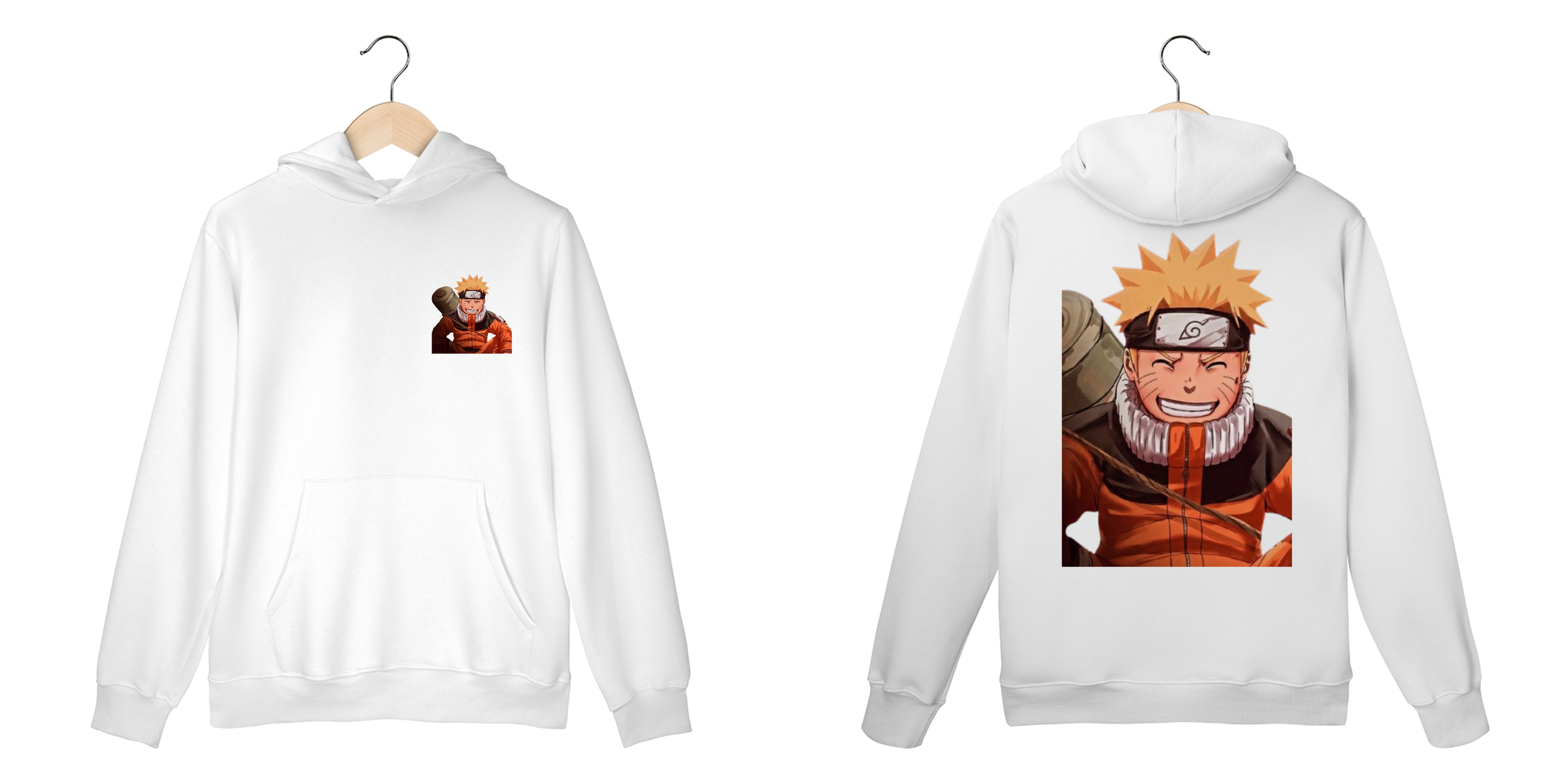 Nome do produto: Moletom Naruto Frente e Costa