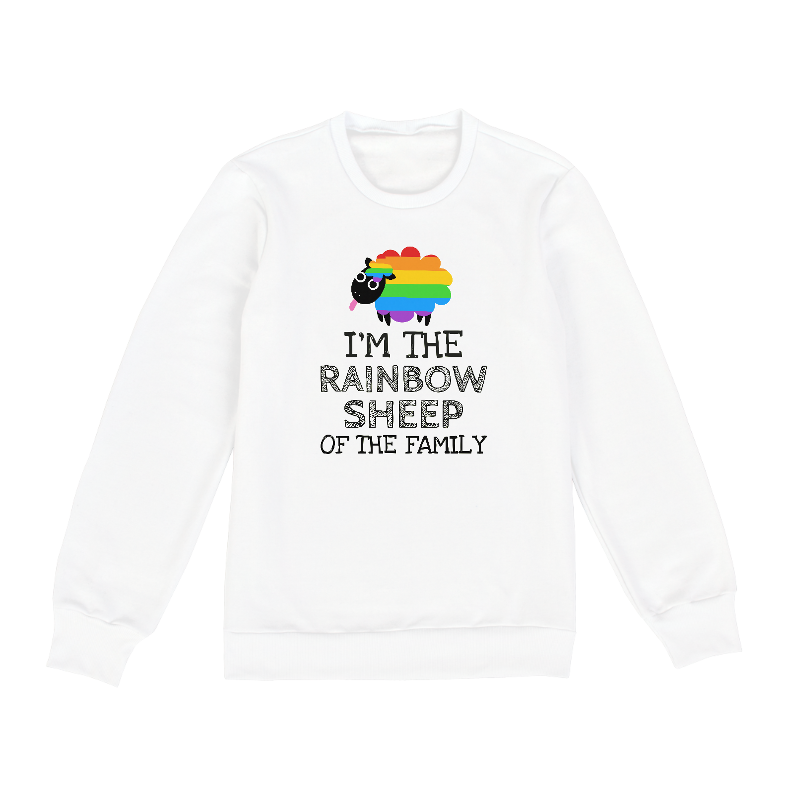 Nome do produto: Moletom Classic Rainbow Sheep