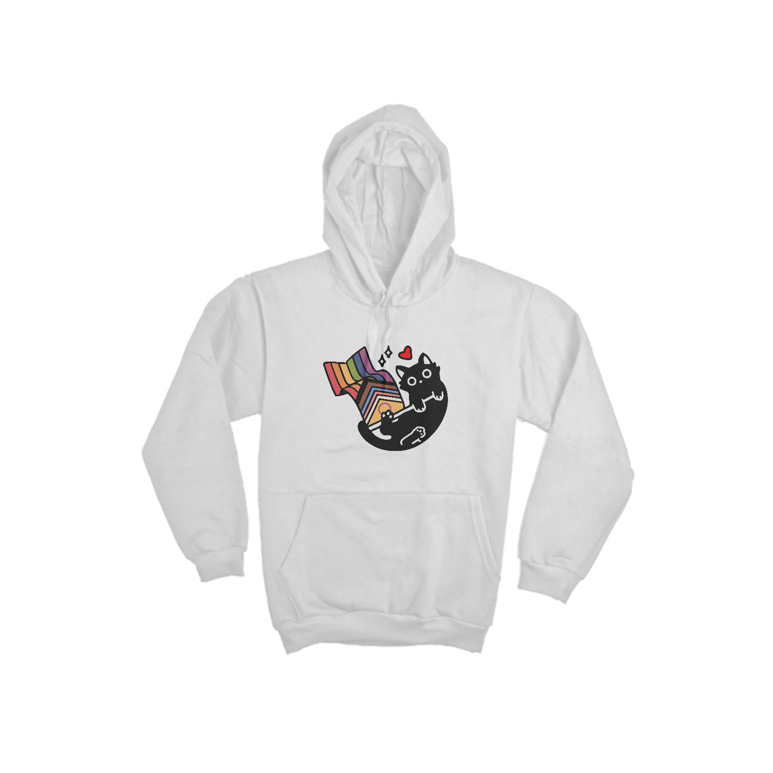 Nome do produto: Moletom Canguru Flag Cat