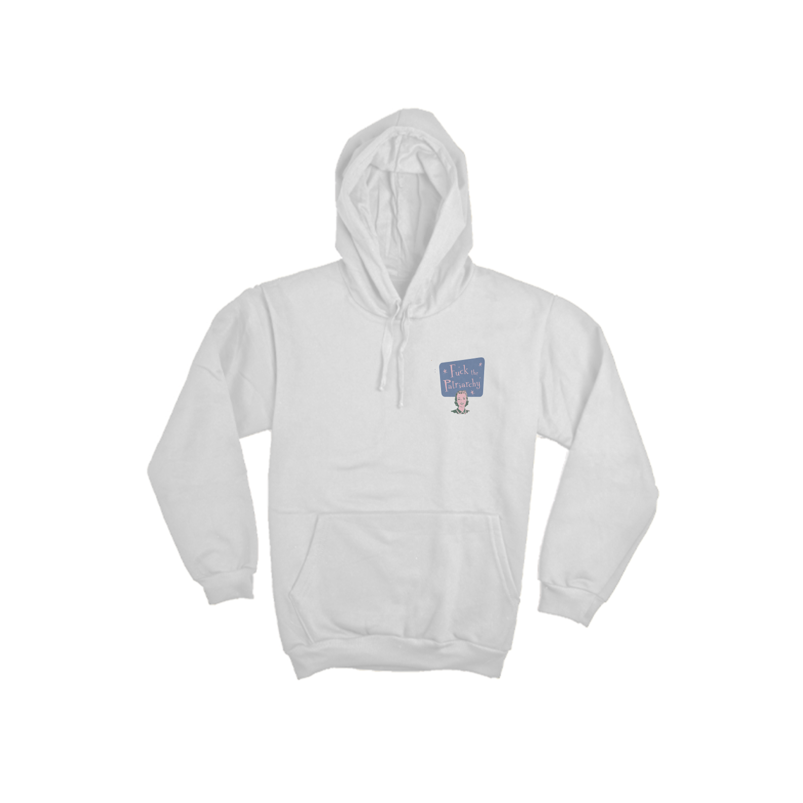 Nome do produto: Moletom Canguru F**k The Patriarchy (petite version)