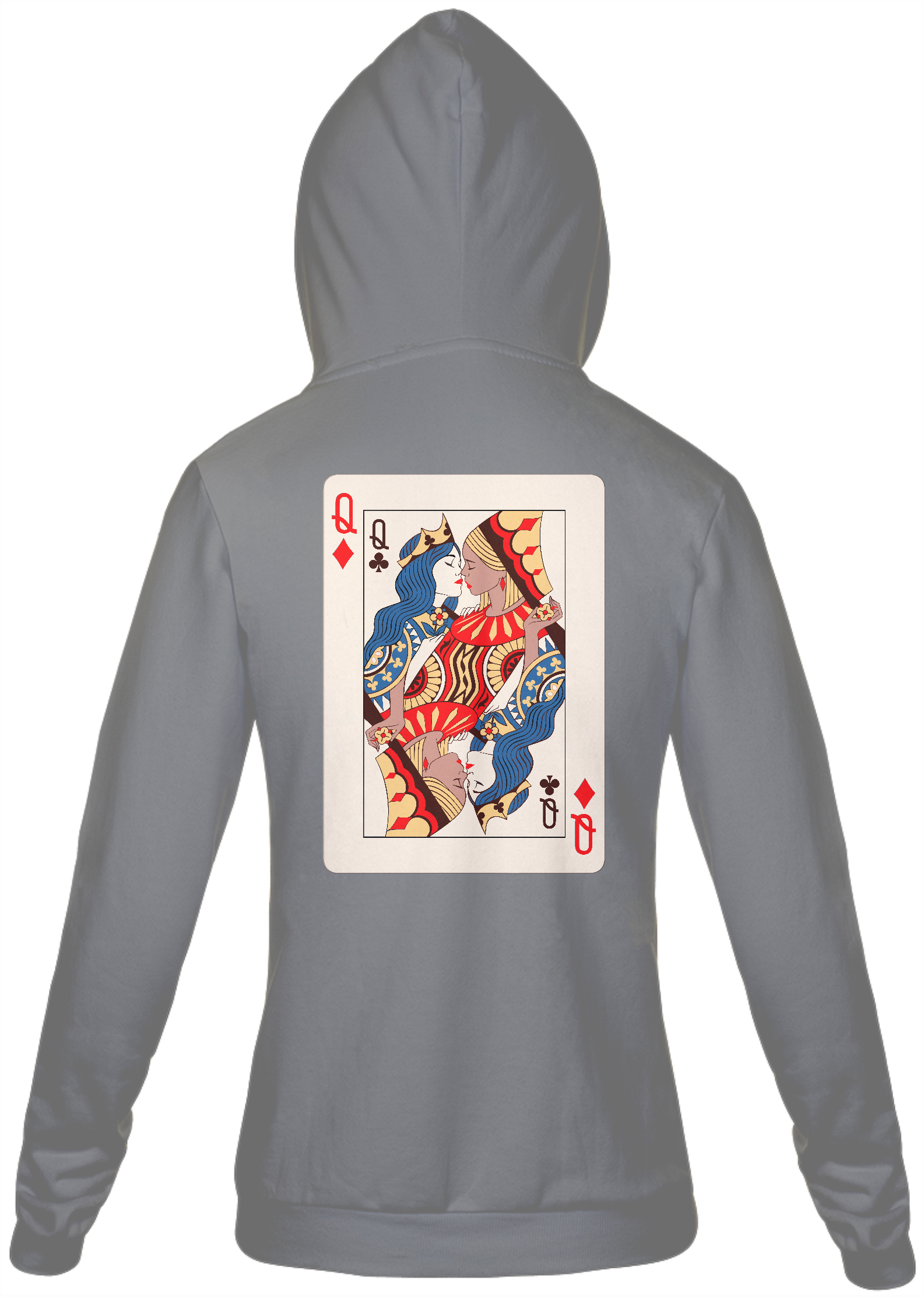 Nome do produto: Moletom Ziper Queens