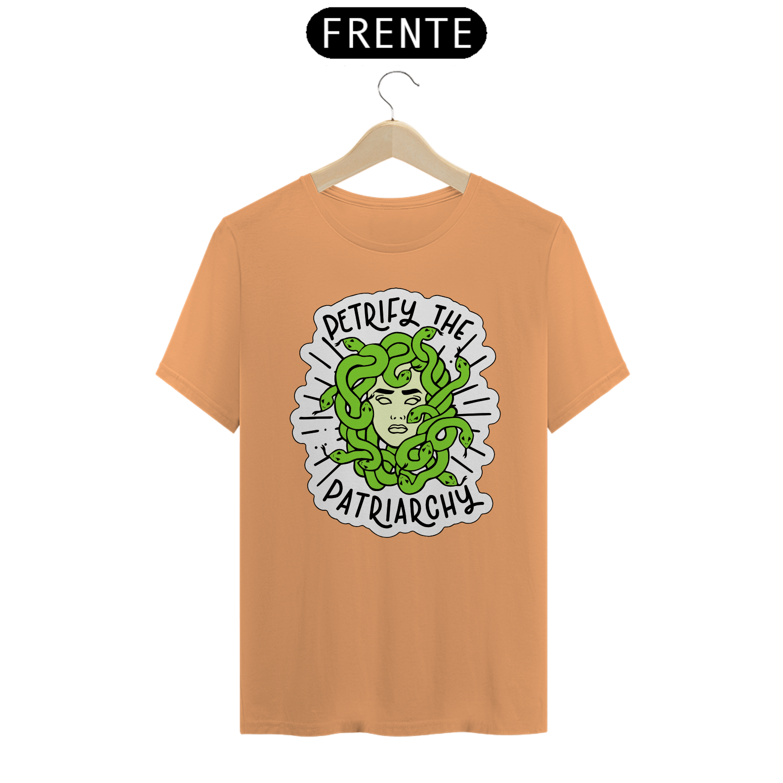 Nome do produto: Camiseta Medusa Stonada