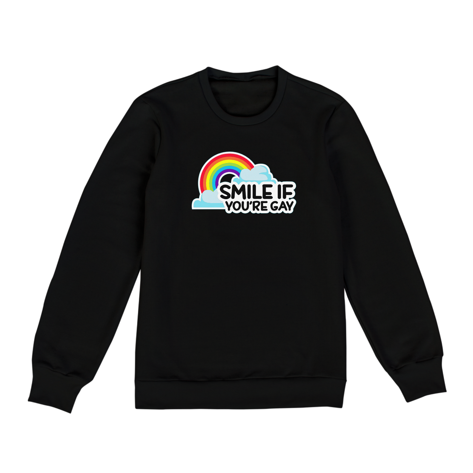 Nome do produto: Moletom Classic Smile if you\'re Gay