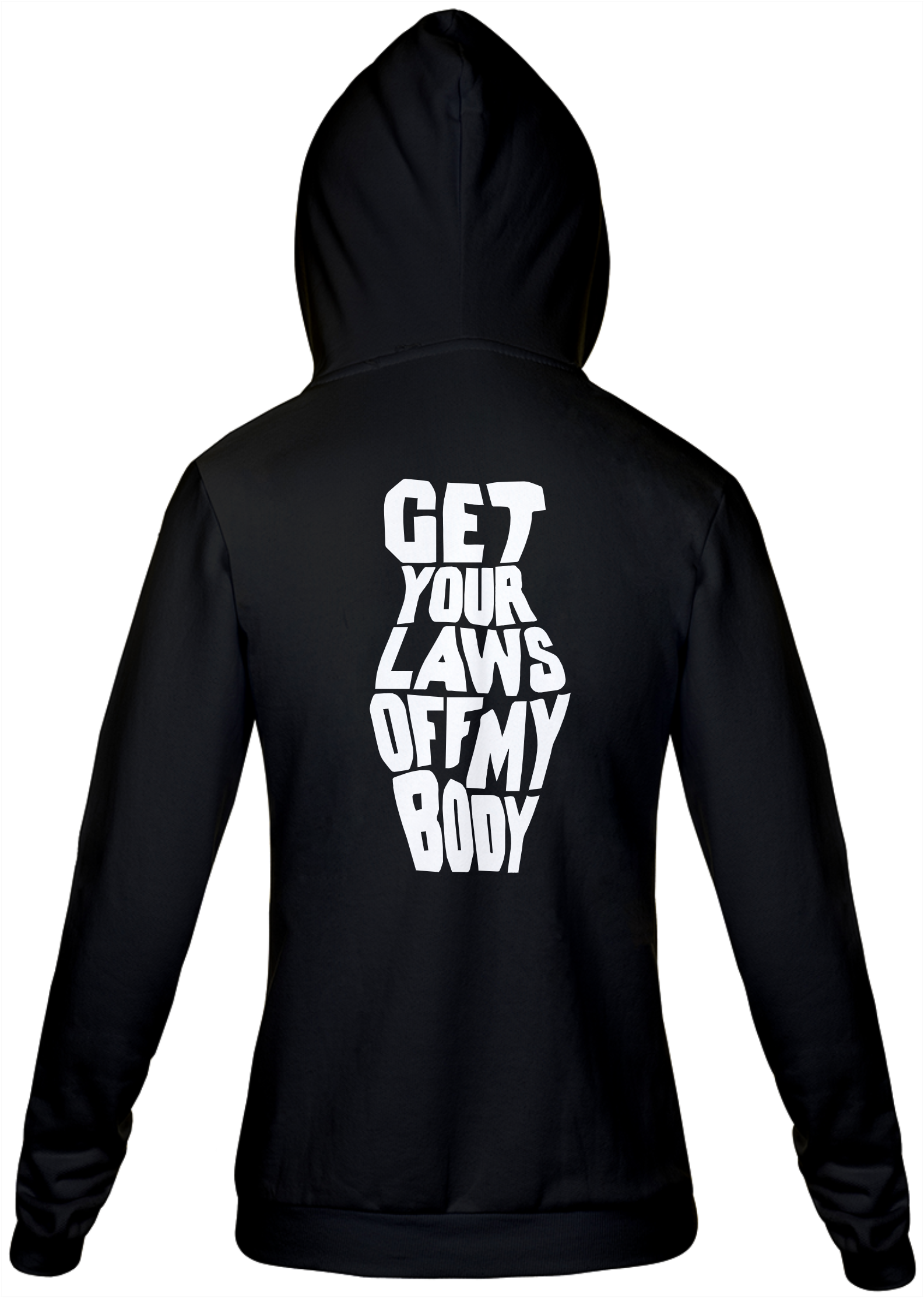 Nome do produto: Moletom Zíper Get your laws off