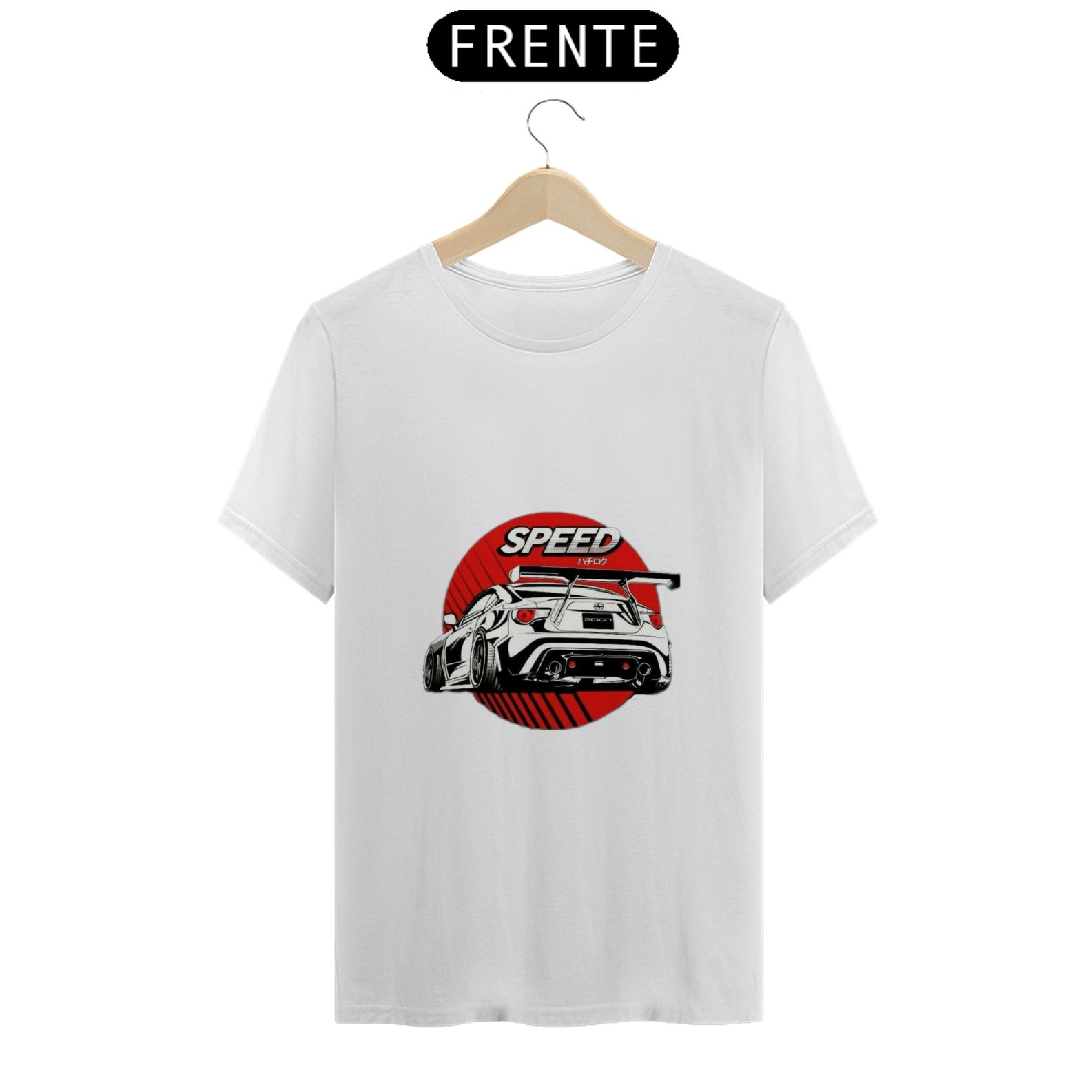 Nome do produto: CAMISETA SPEED 100% ALGODÃO, MALHA CARDADA.