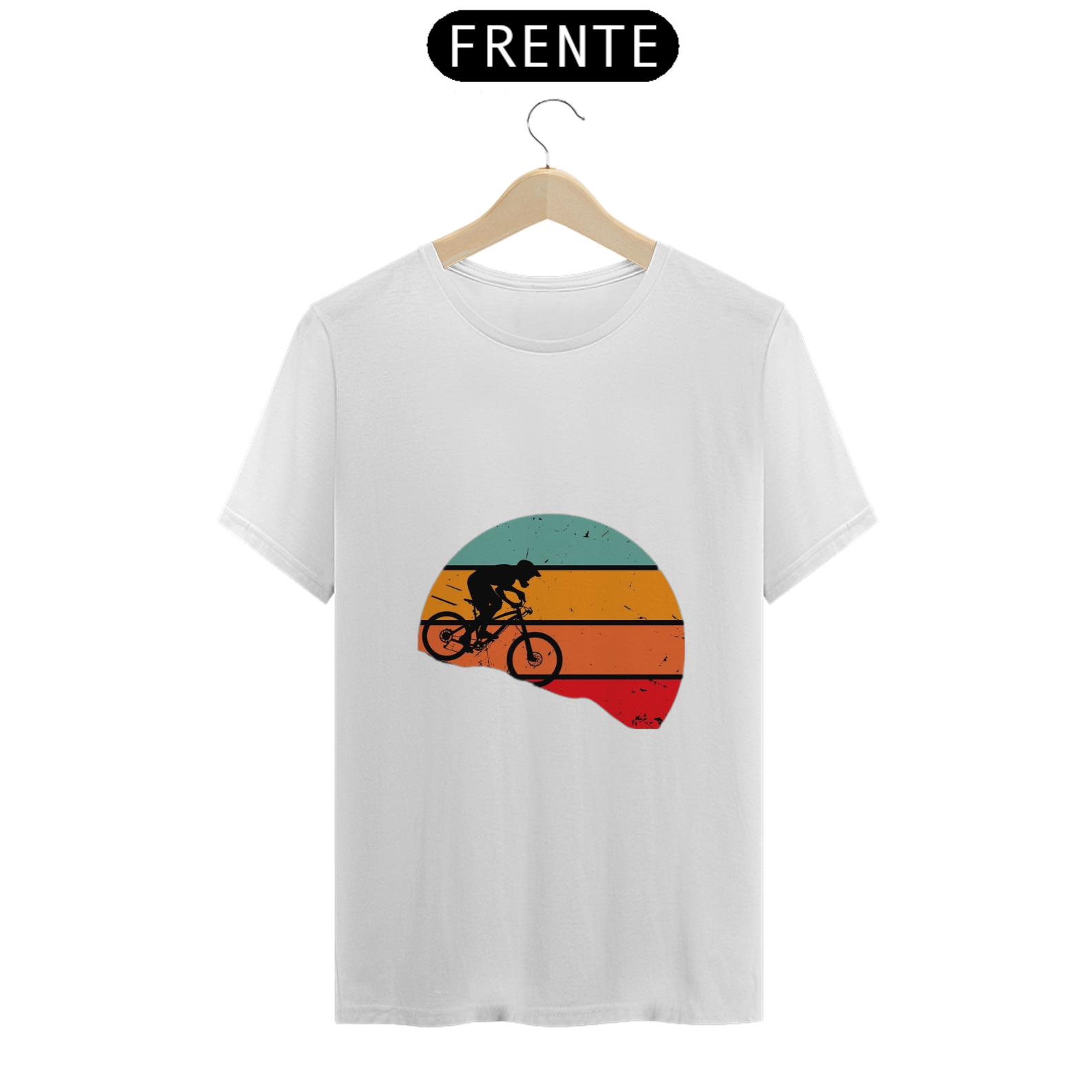 Nome do produto: CAMISETA CICLISMO 100% ALGODÃO,MALHA CARDADA.