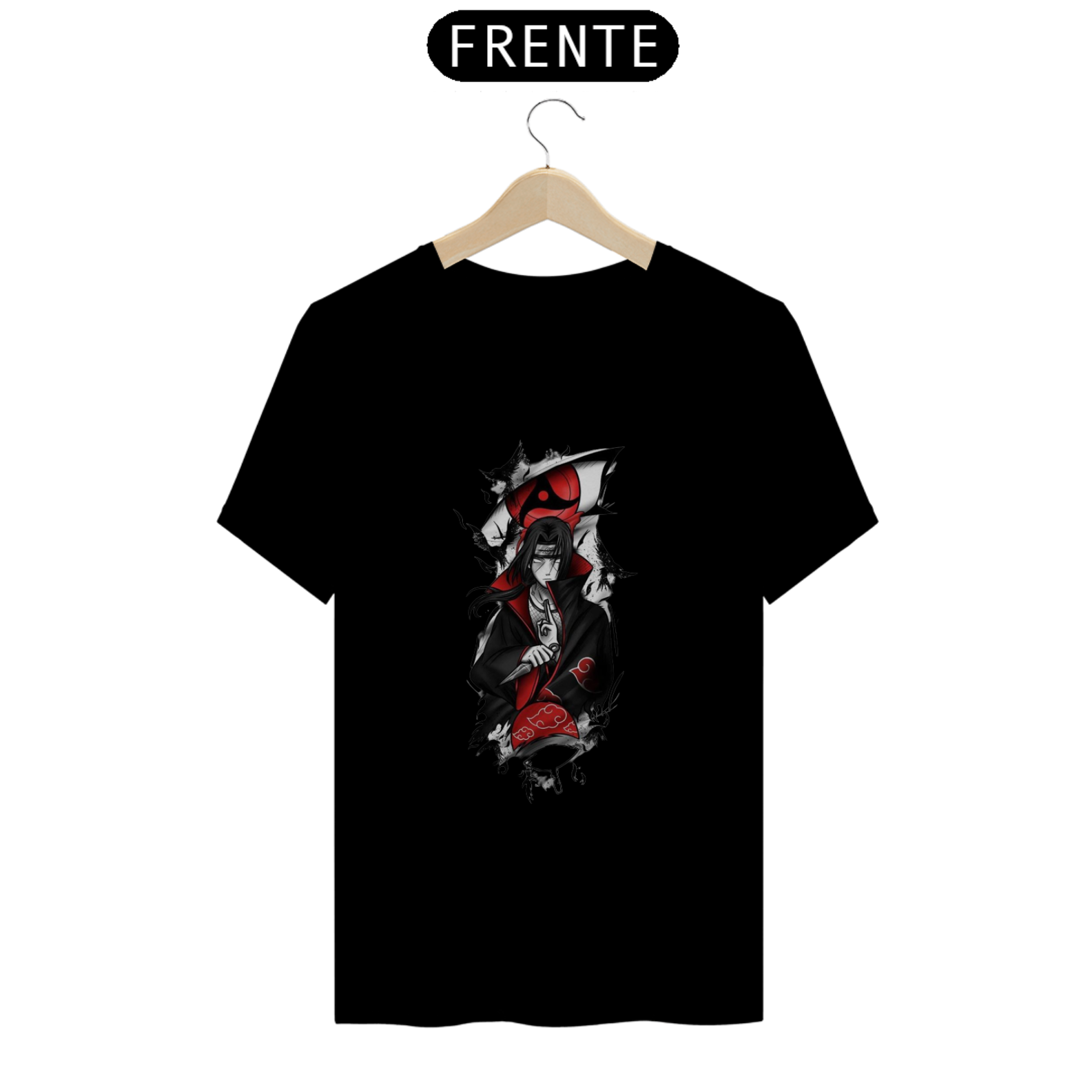 Nome do produto: CAMISETA ITACHI, 100% ALGODÃO, MALHA CARDADA.