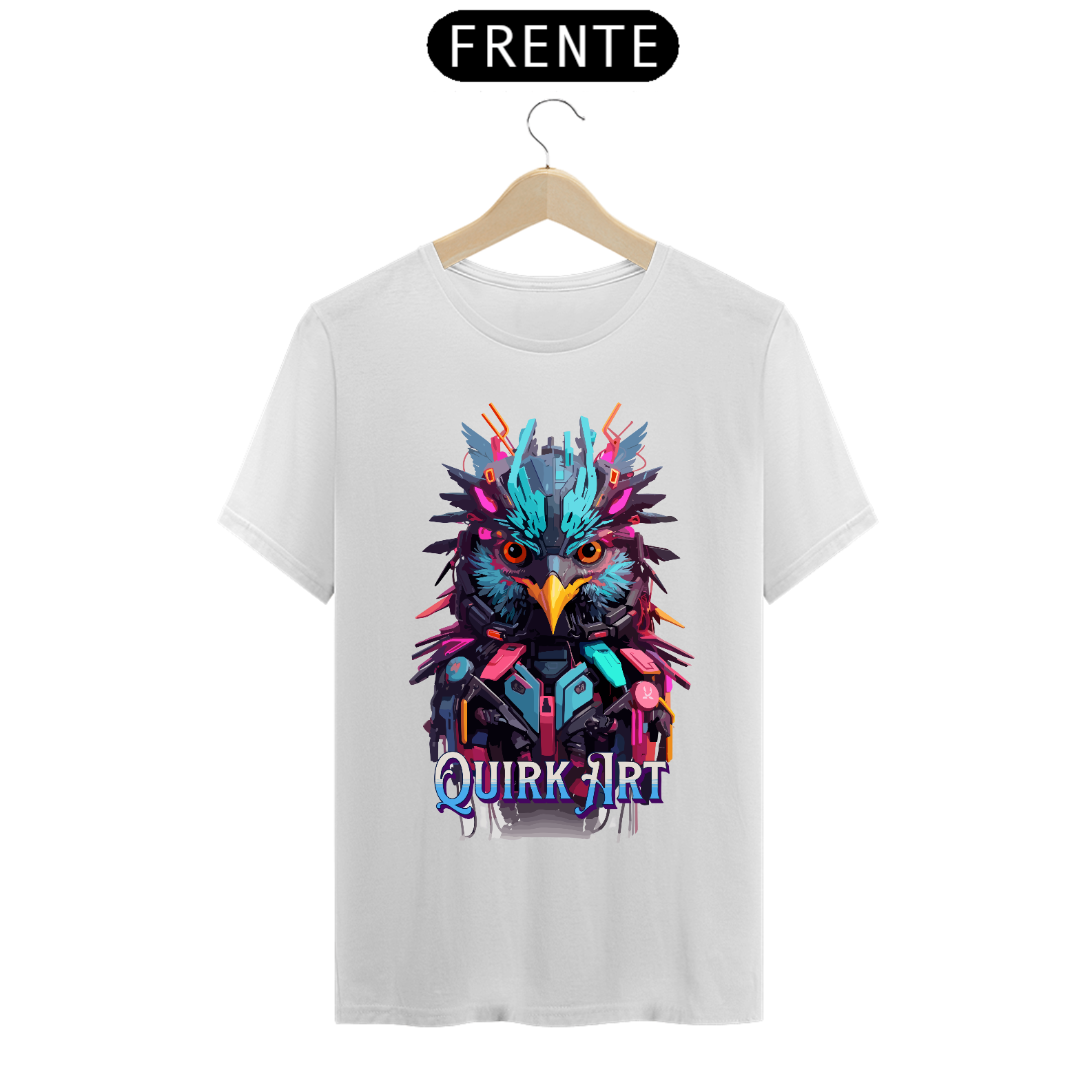 Camisa Águia cyberpunk