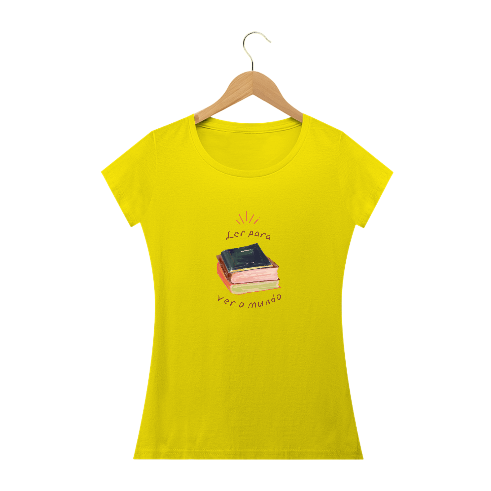 Nome do produto: Pick•Me - Camiseta Ler - Feminino - S