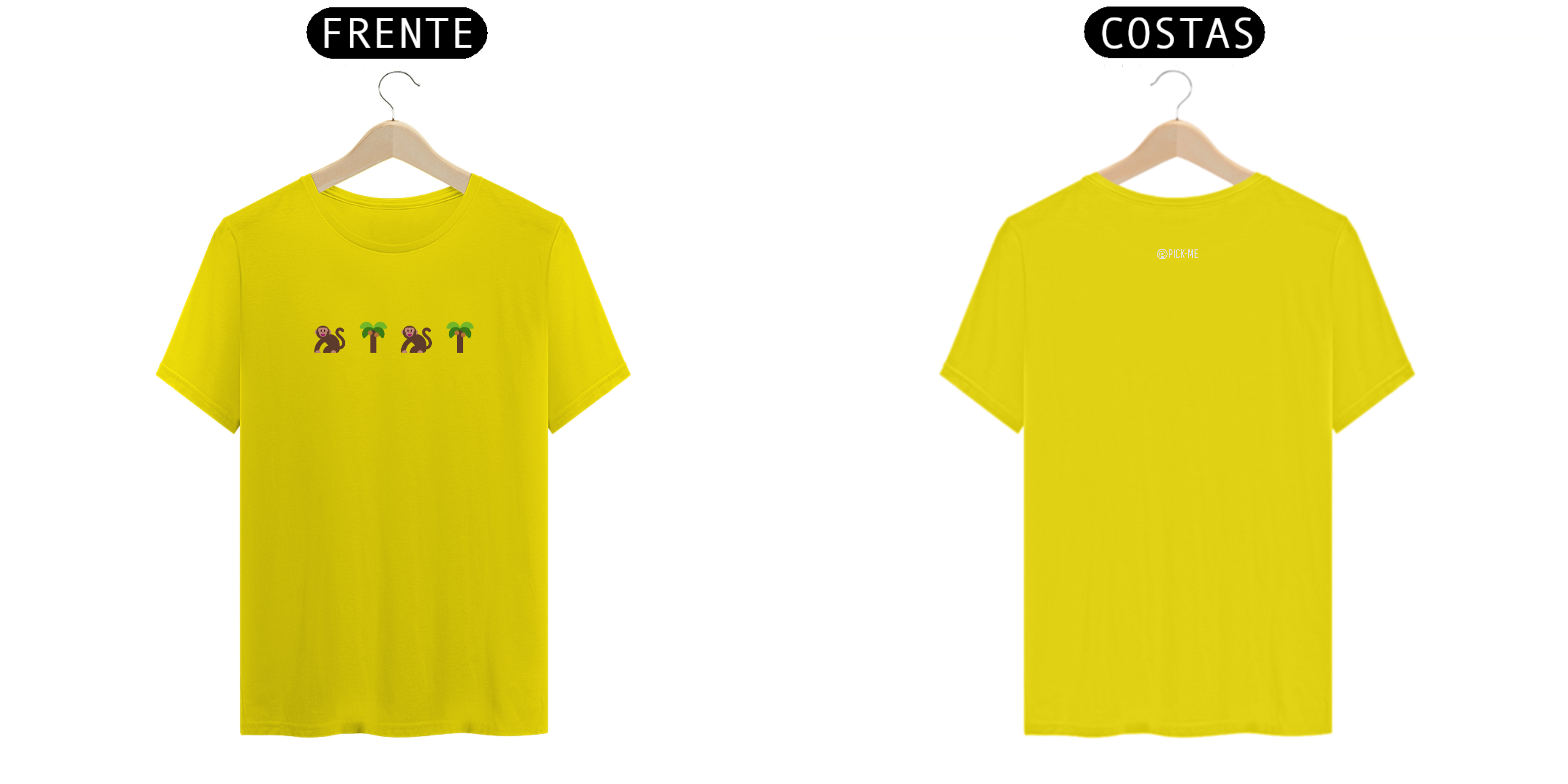 Nome do produto: Pick•Me - Camiseta Macaco - S