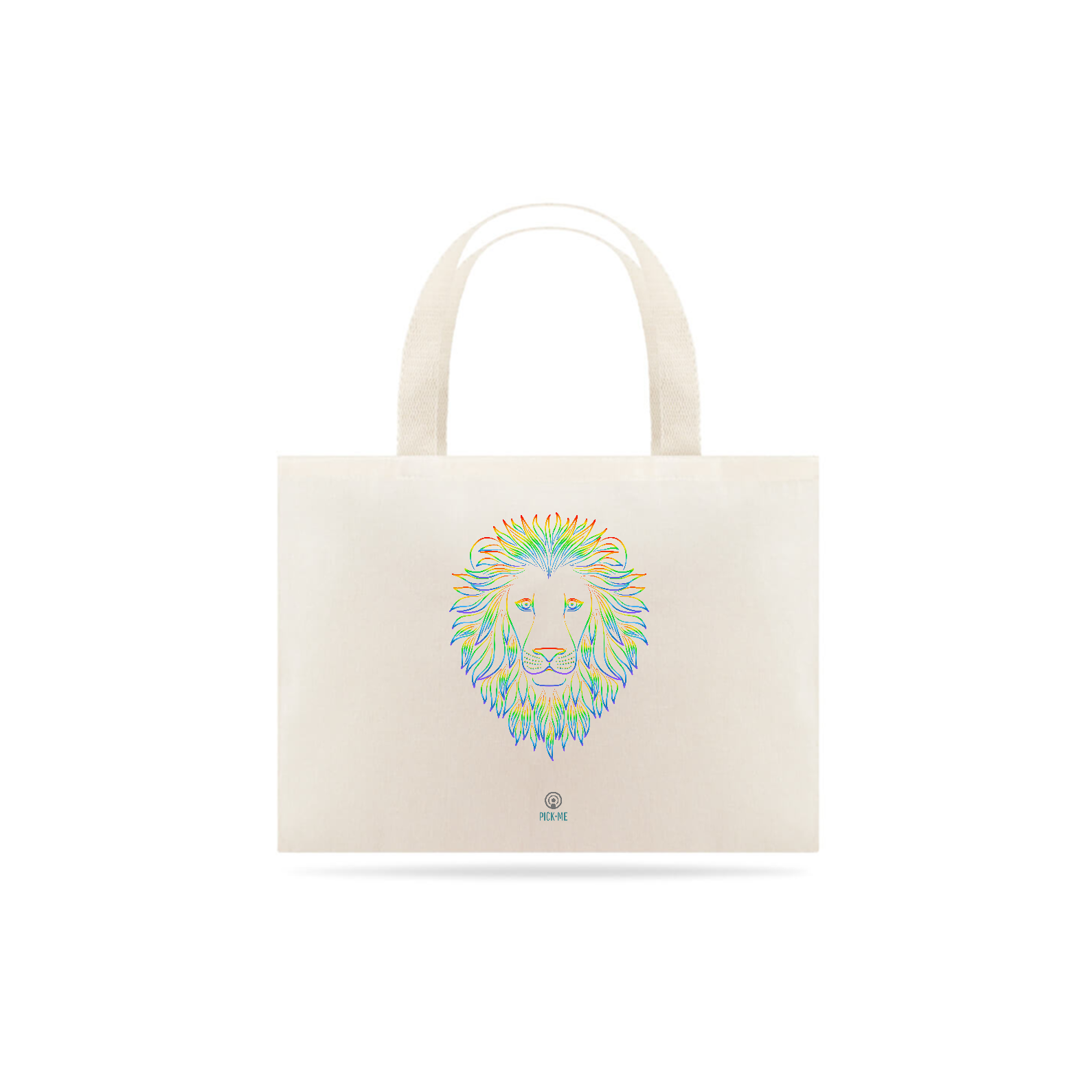 Nome do produto: Pick•Me - EcoBag Grande - Leão