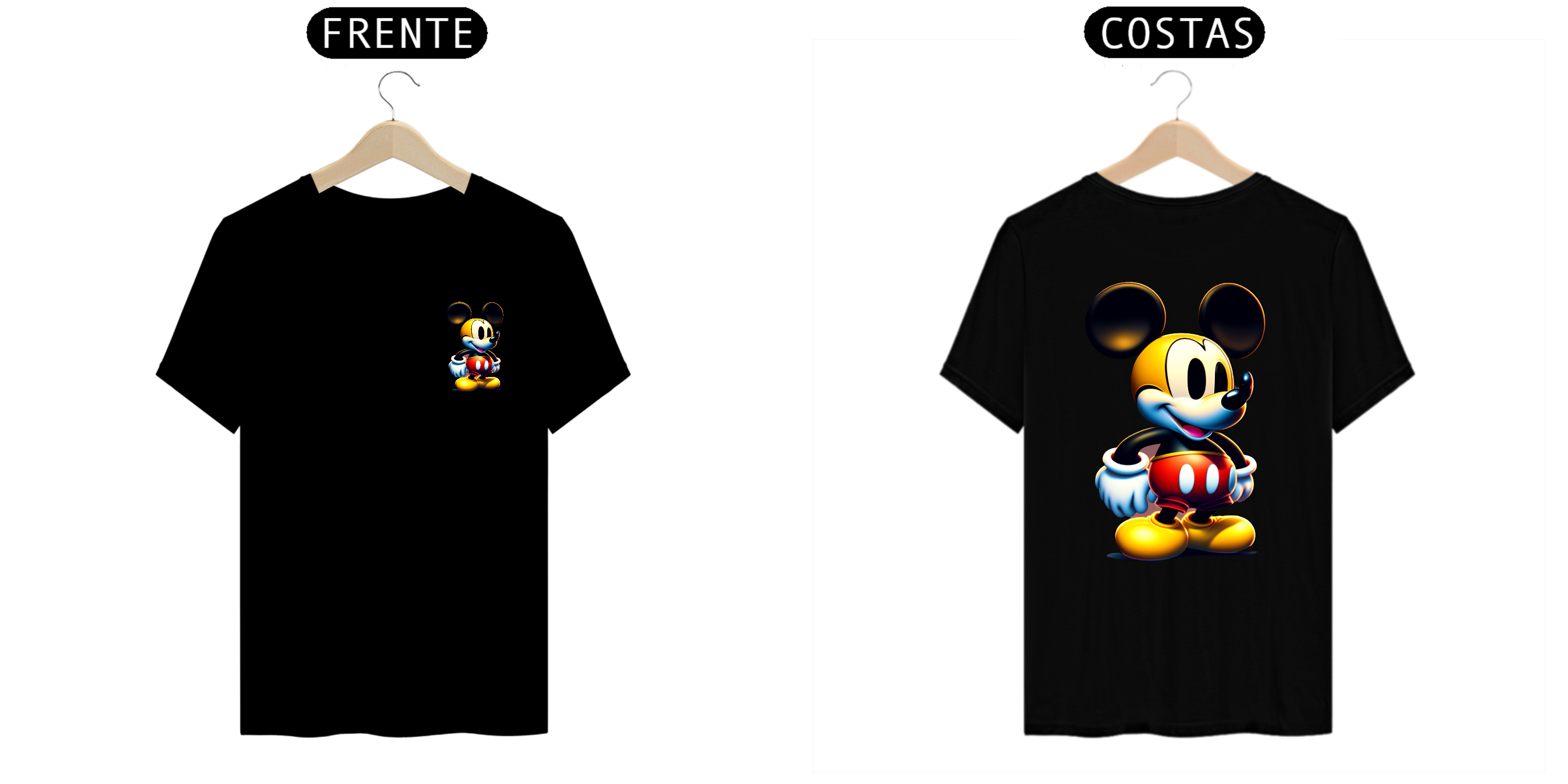 Nome do produto: Camisa Mickey X