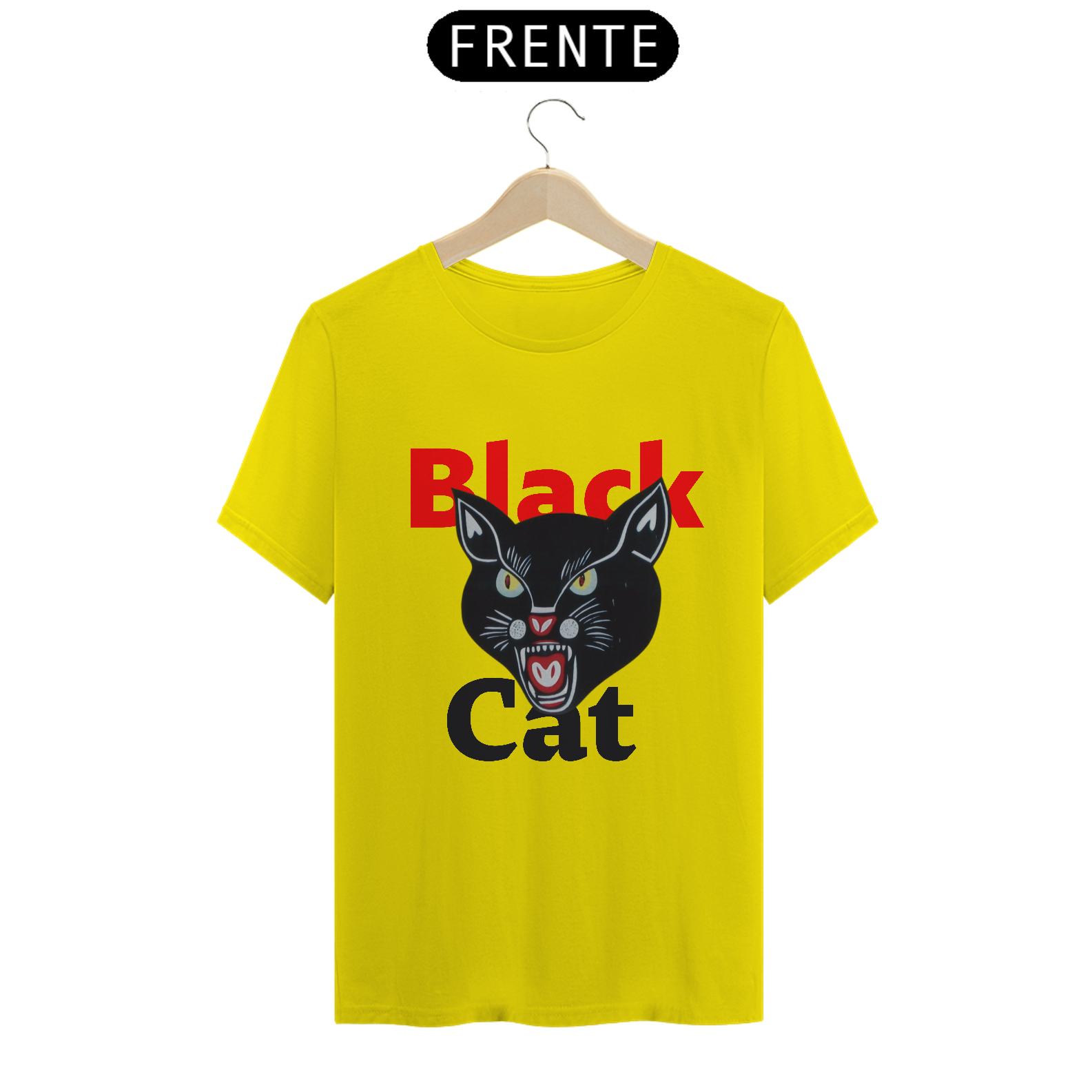 Nome do produto: Camiseta Black Cat