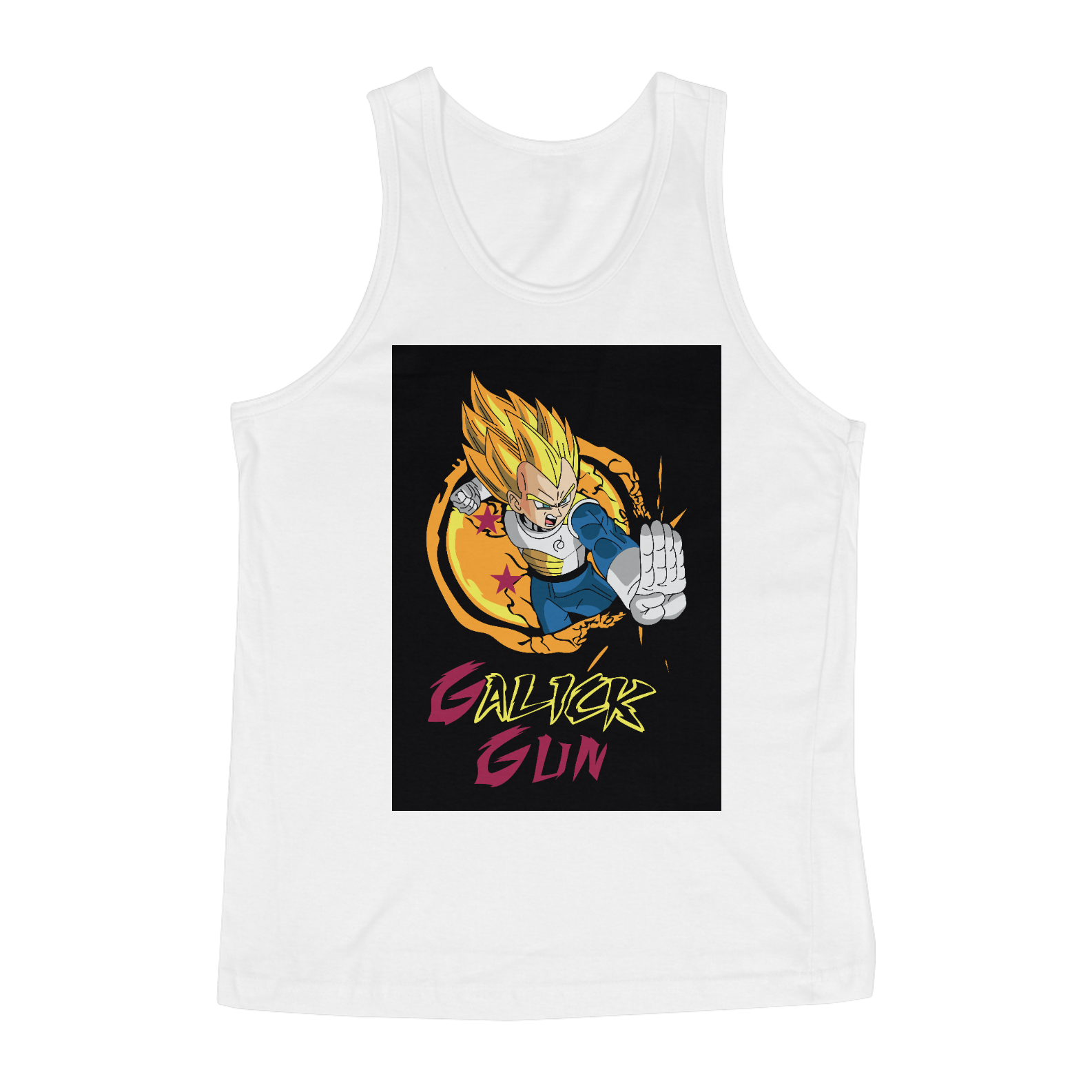 Nome do produto: Camiseta regata Vegeta