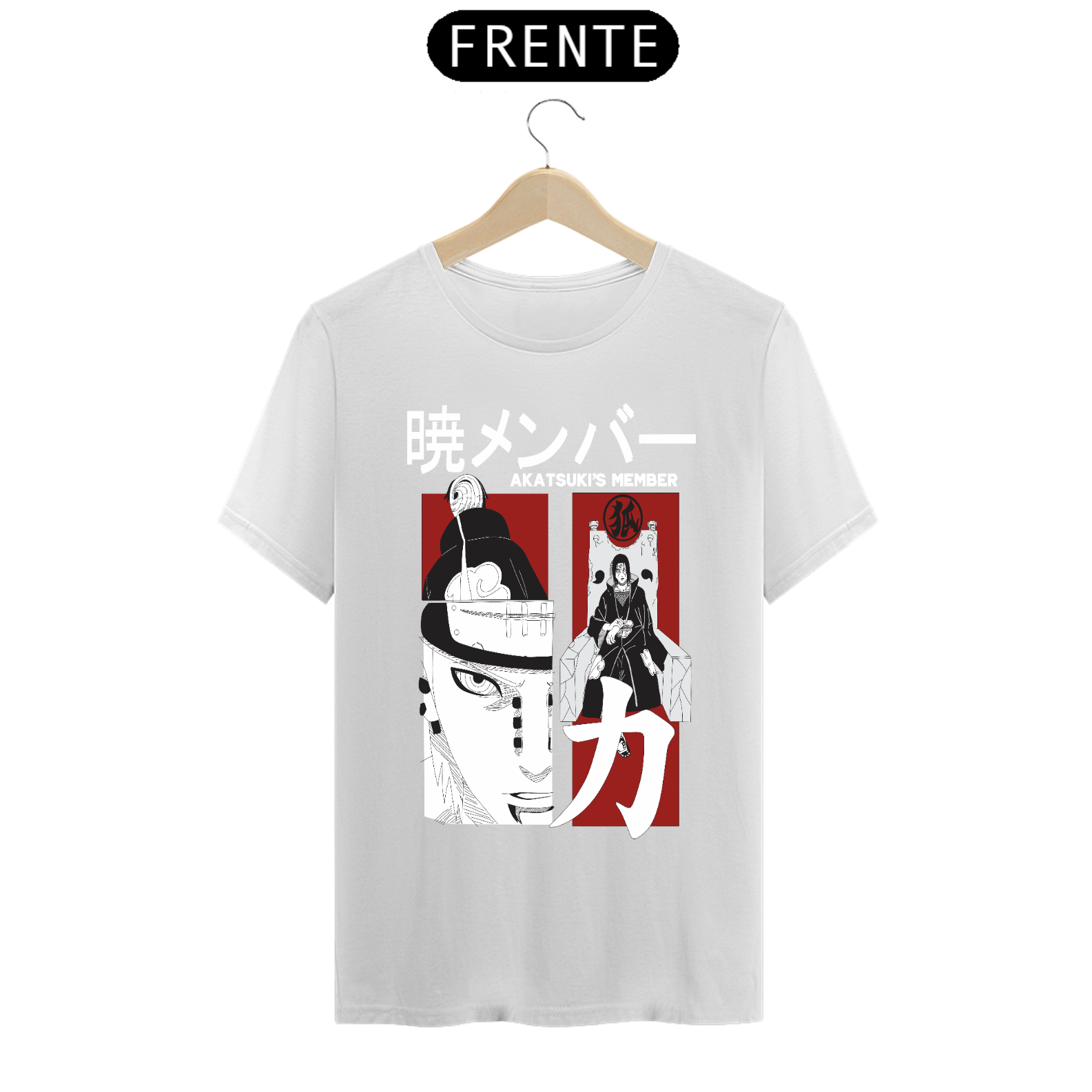 Nome do produto: Camiseta masculina Pain Itachi Obito