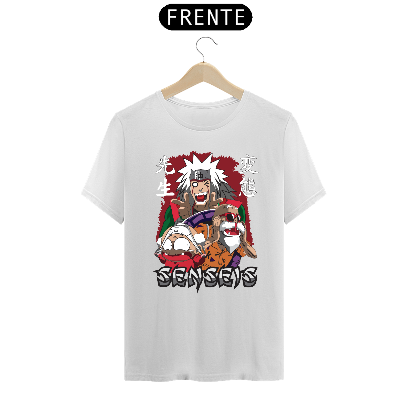 Nome do produto: Camiseta masculina Sensei
