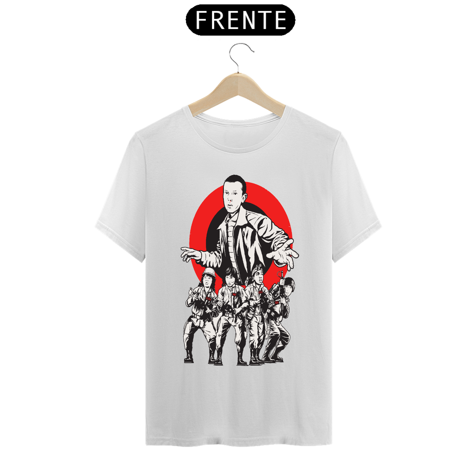 Nome do produto: Camiseta masculina Stranger Things caça fantasmas