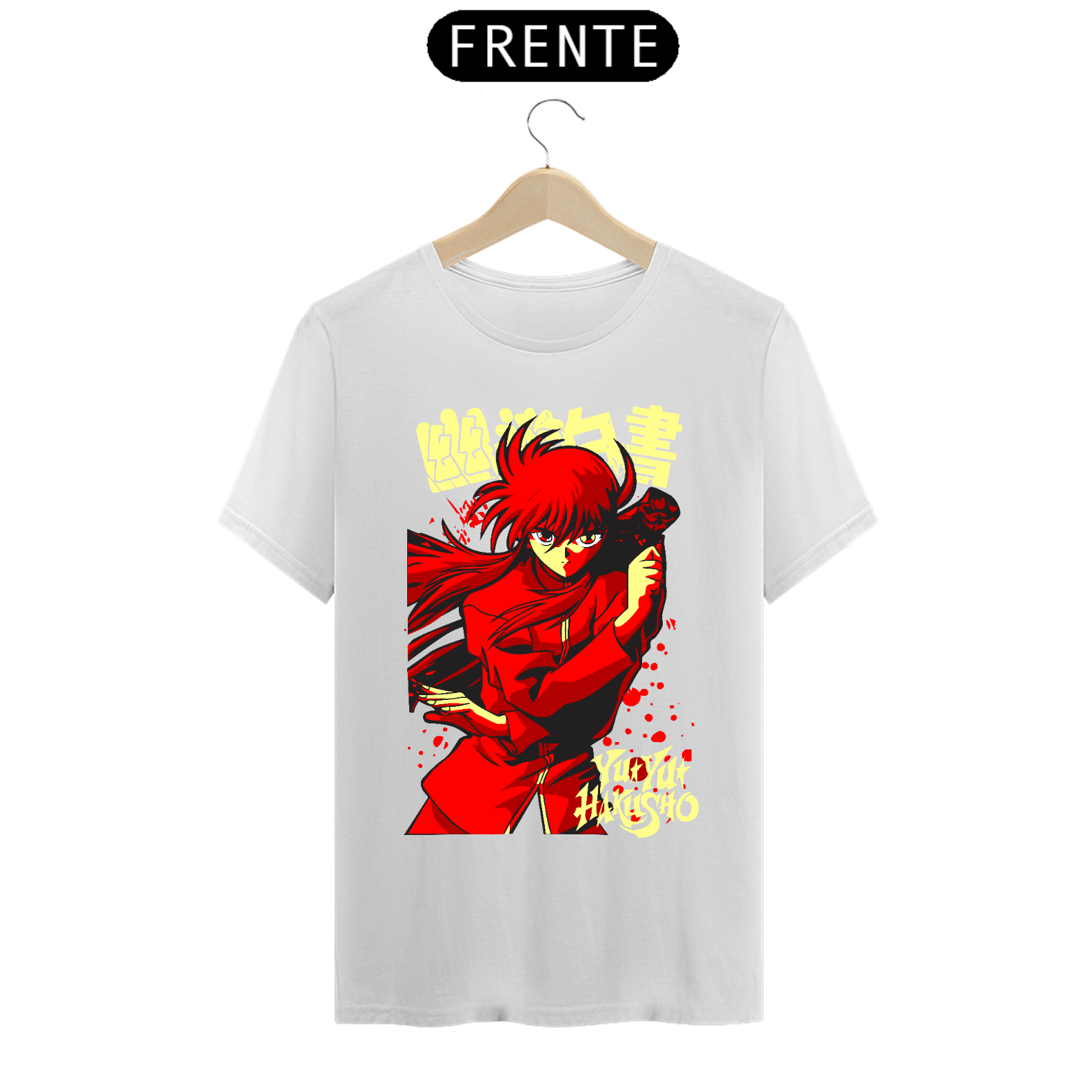 Nome do produto: Camiseta masculina Kurama