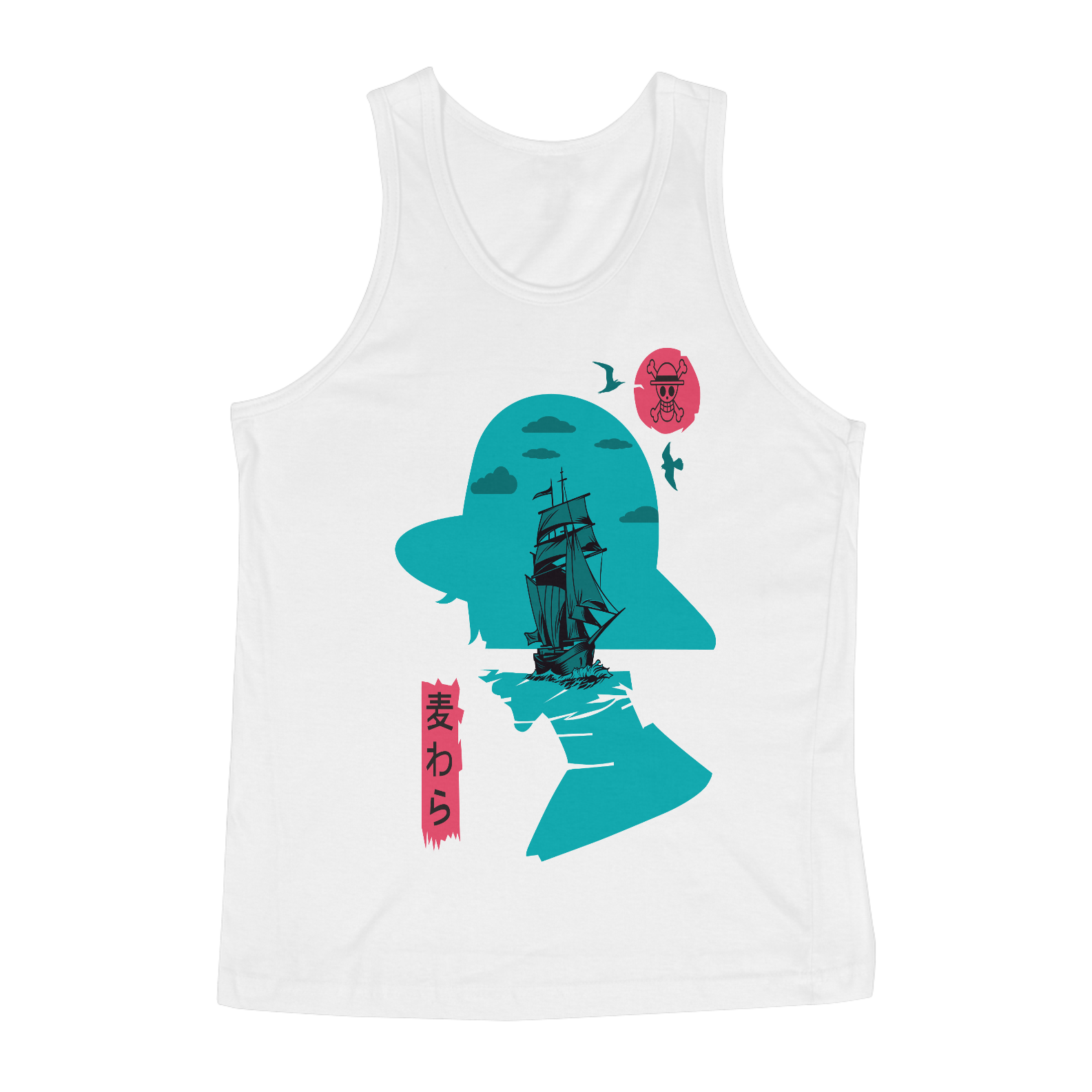 Nome do produto: Camiseta regata Rei dos Piratas