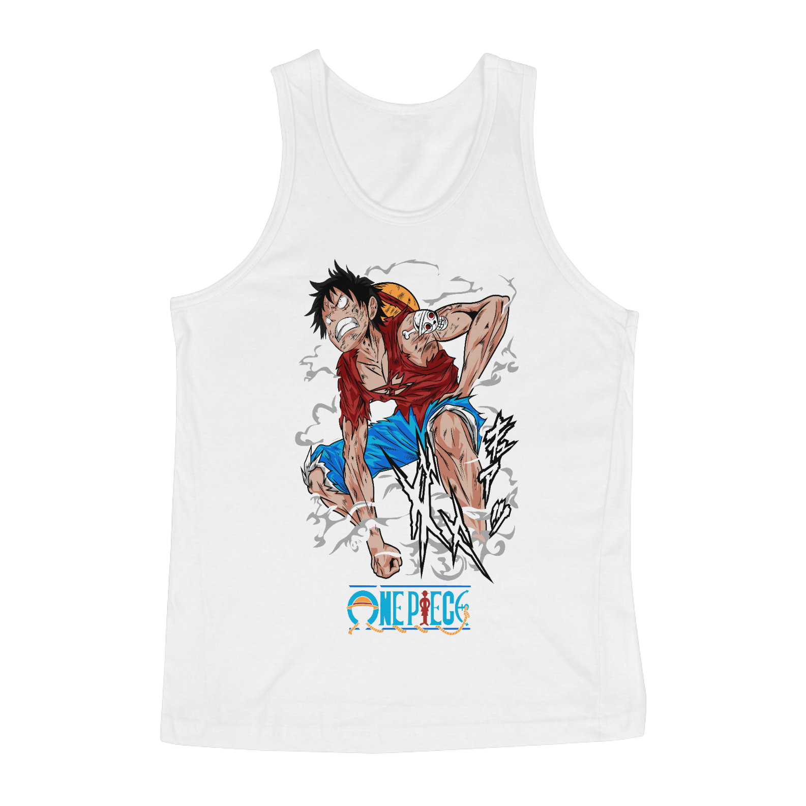 Nome do produto: Camiseta regata Luffy