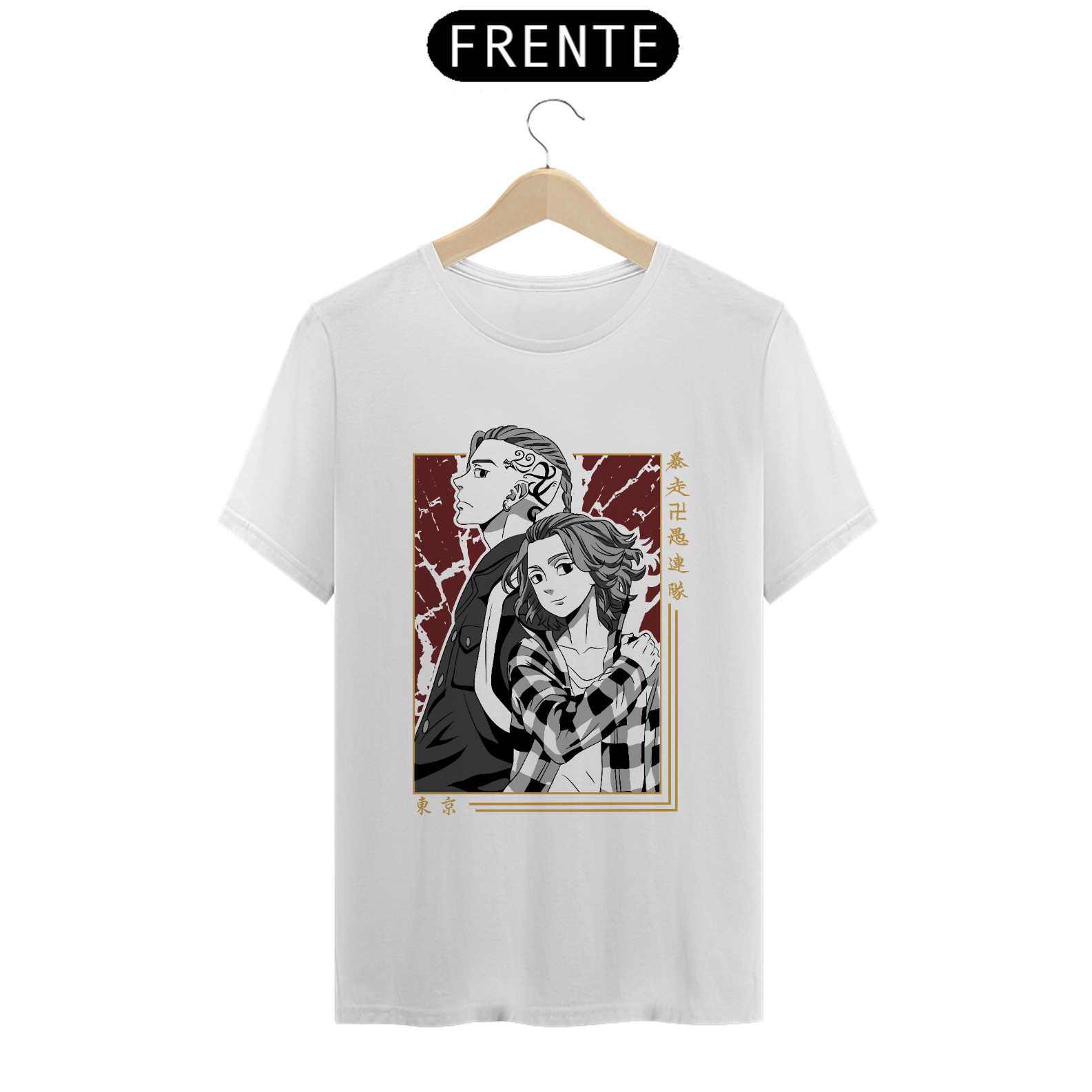 Nome do produto: Camiseta masculina Tokyo Revengers