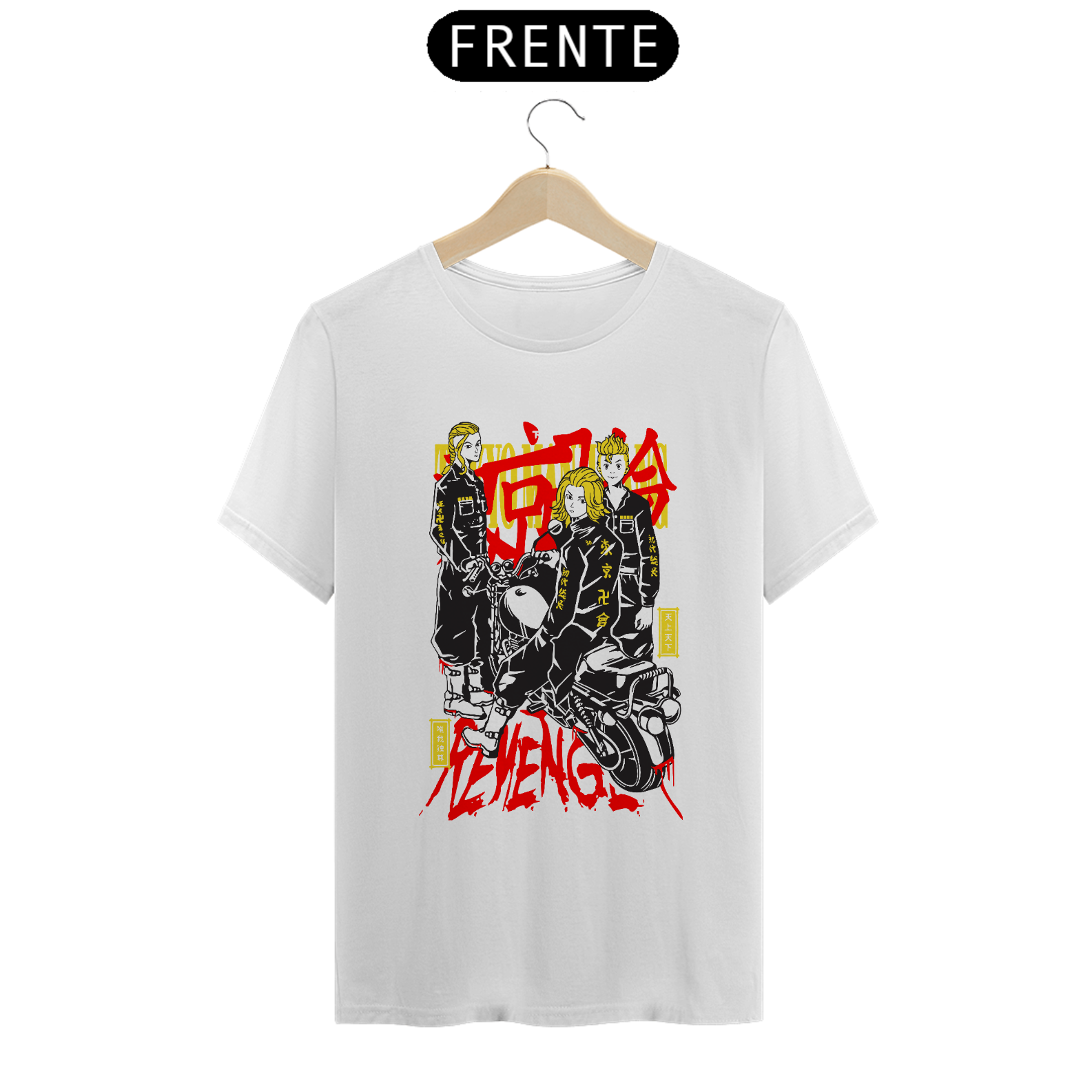 Nome do produto: Camiseta masculina Tokyo Revengers