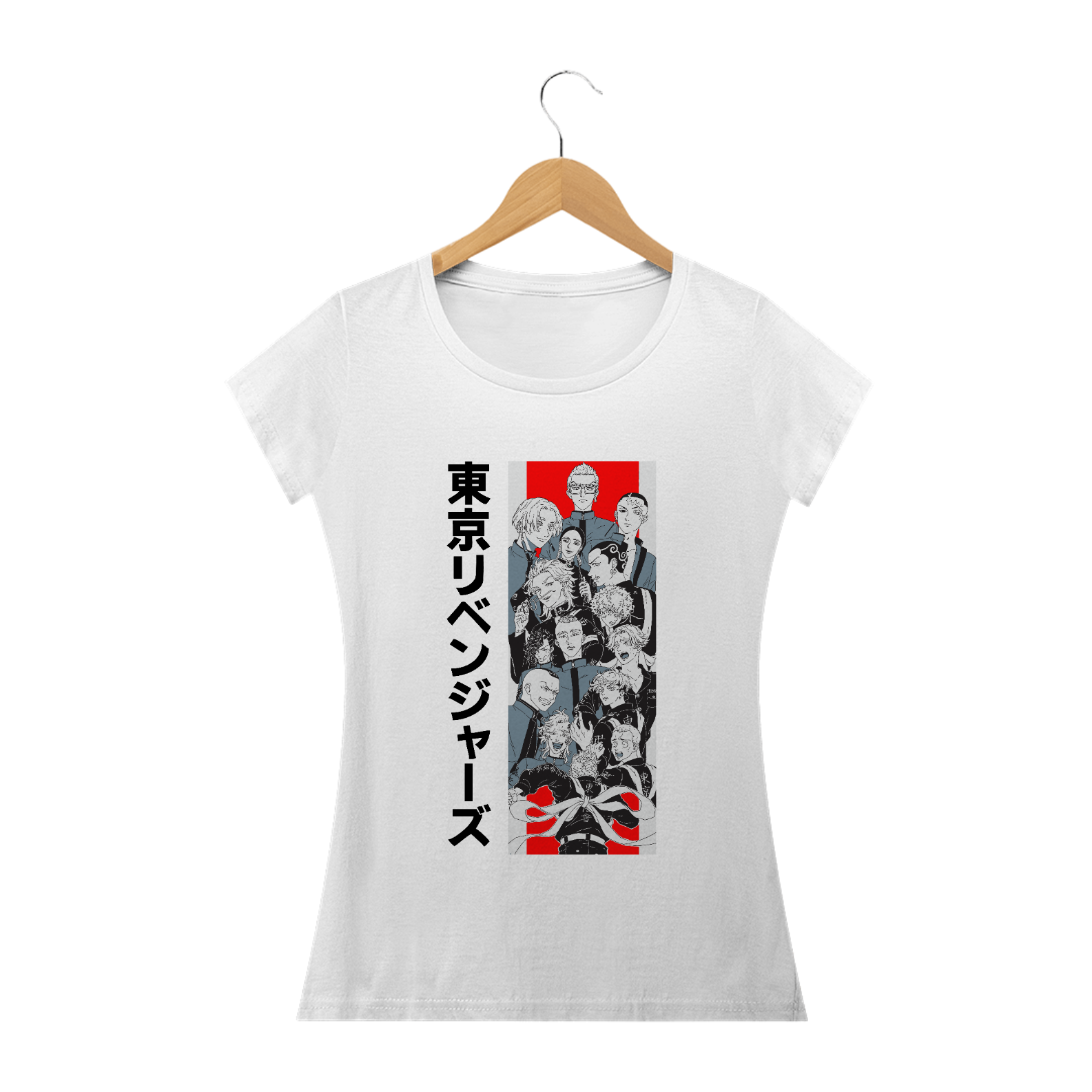 Nome do produto: Camiseta feminina Tokyo Revengers